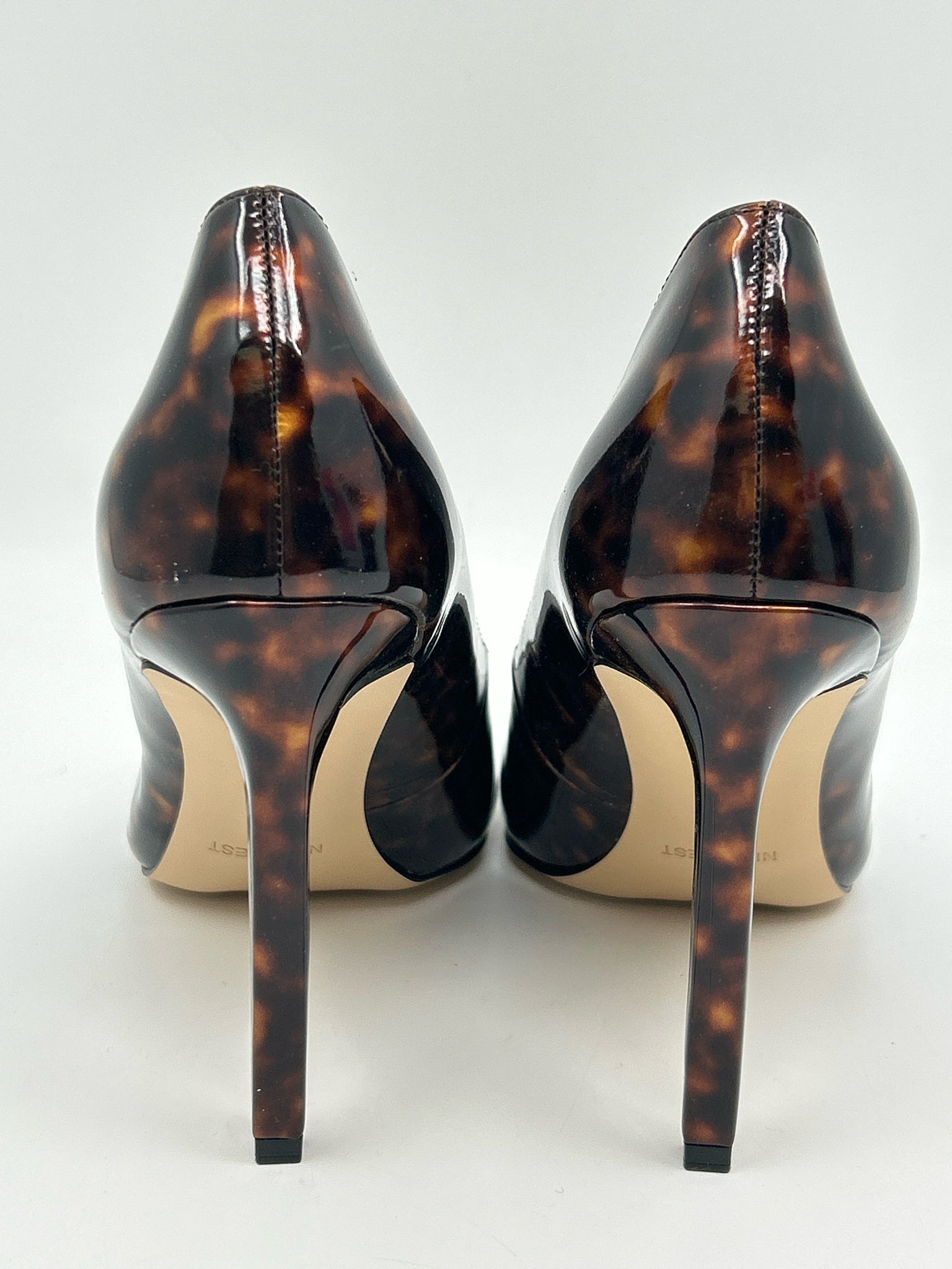 NINE WEST Size 8M DARK BROWN Women Sandal