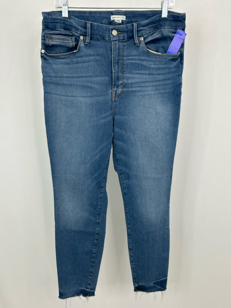 GOOD AMERICAN Women Size 14/18 BLUE DENIM jeans