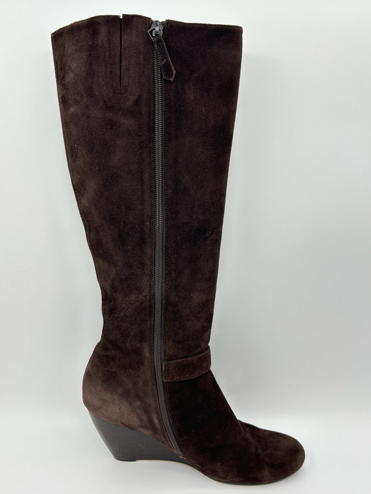 COLE HAAN Size 9B DARK BROWN Women Boots