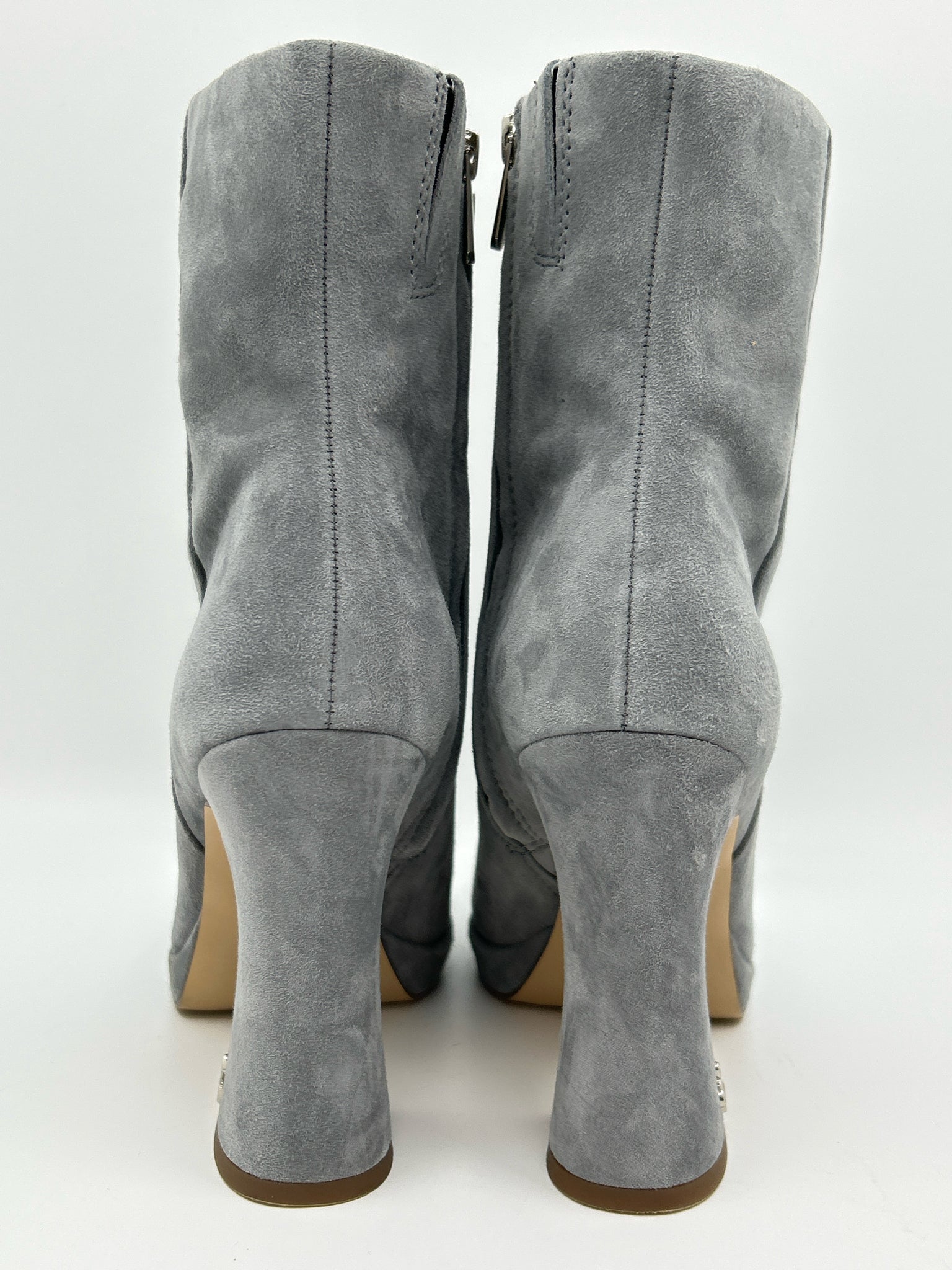 SAM EDELMAN Size 9M Gray Women Booties