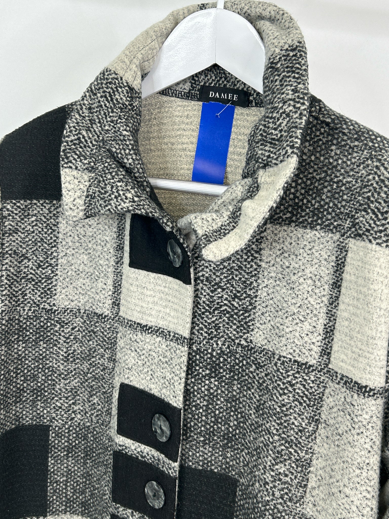 DAMEE Size M Grey Women Jacket