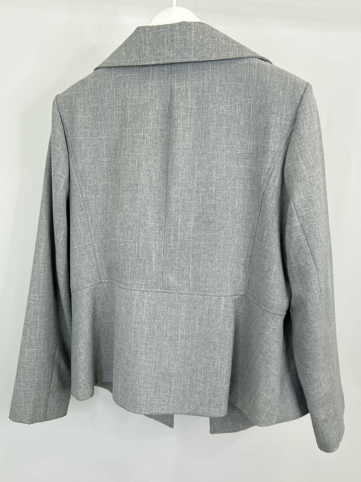 DANILLO Size 14W GREY PRINT Women 2-Piece w/skirt