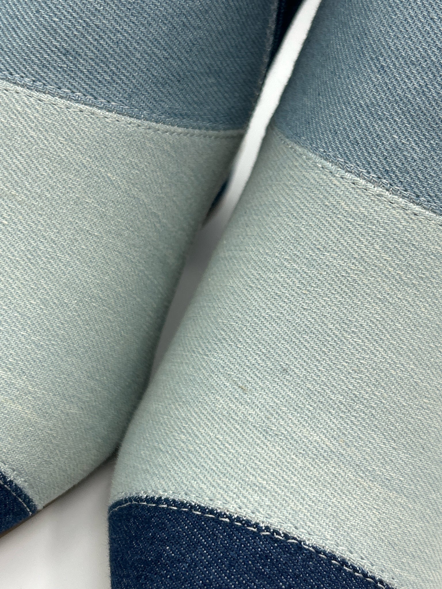 MADDEN GIRL Size 10M BLUE DENIM Women Booties