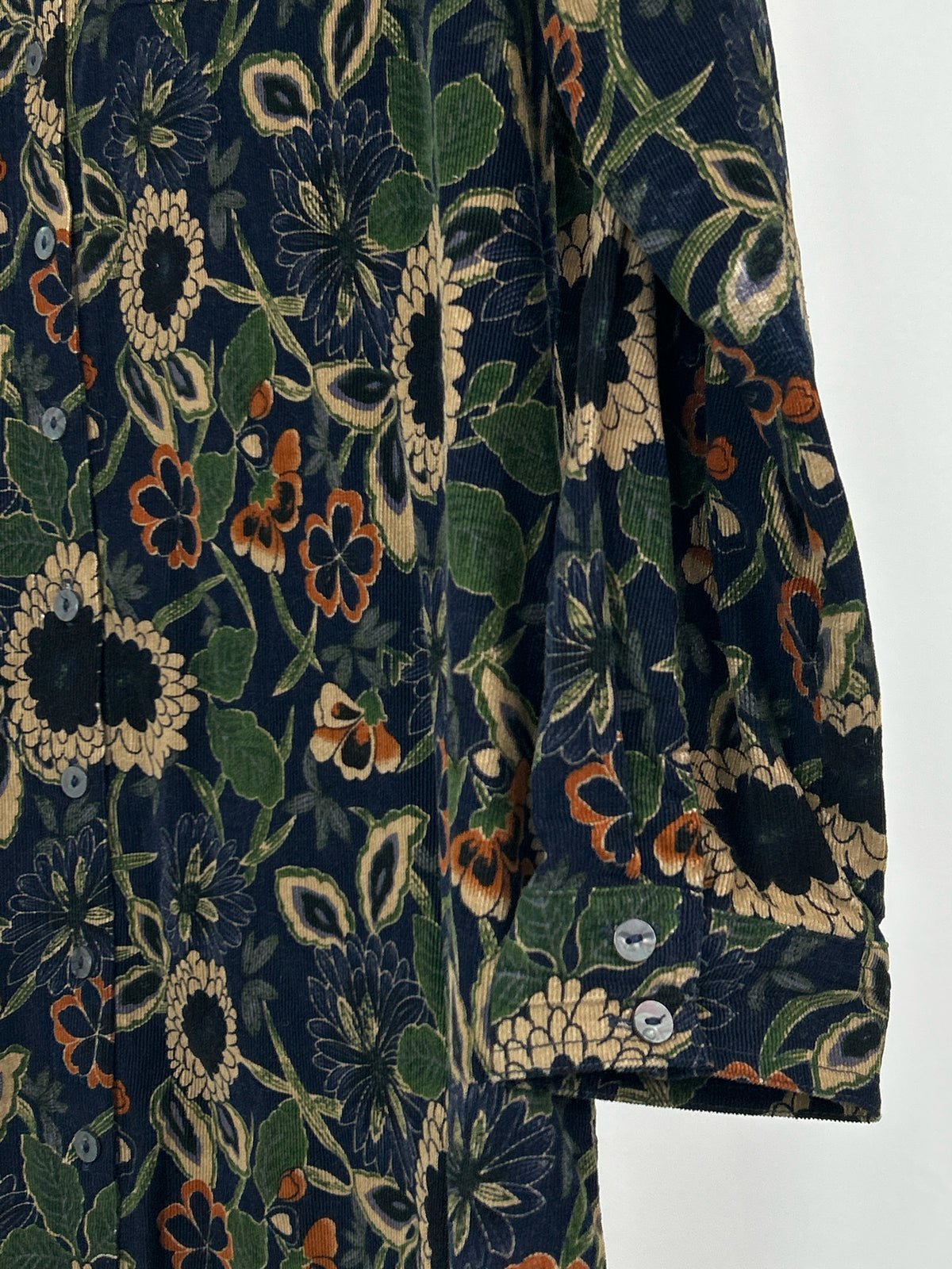 NATURAL LIFE Size M NAVY FLORAL Women Dress