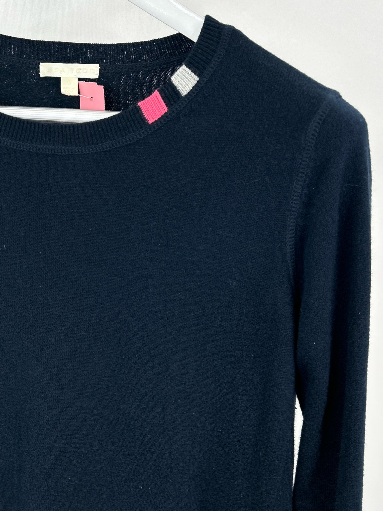 LISA TODD Size S Navy Women Sweater