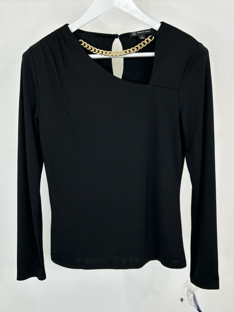 INC Women Size S Black Top