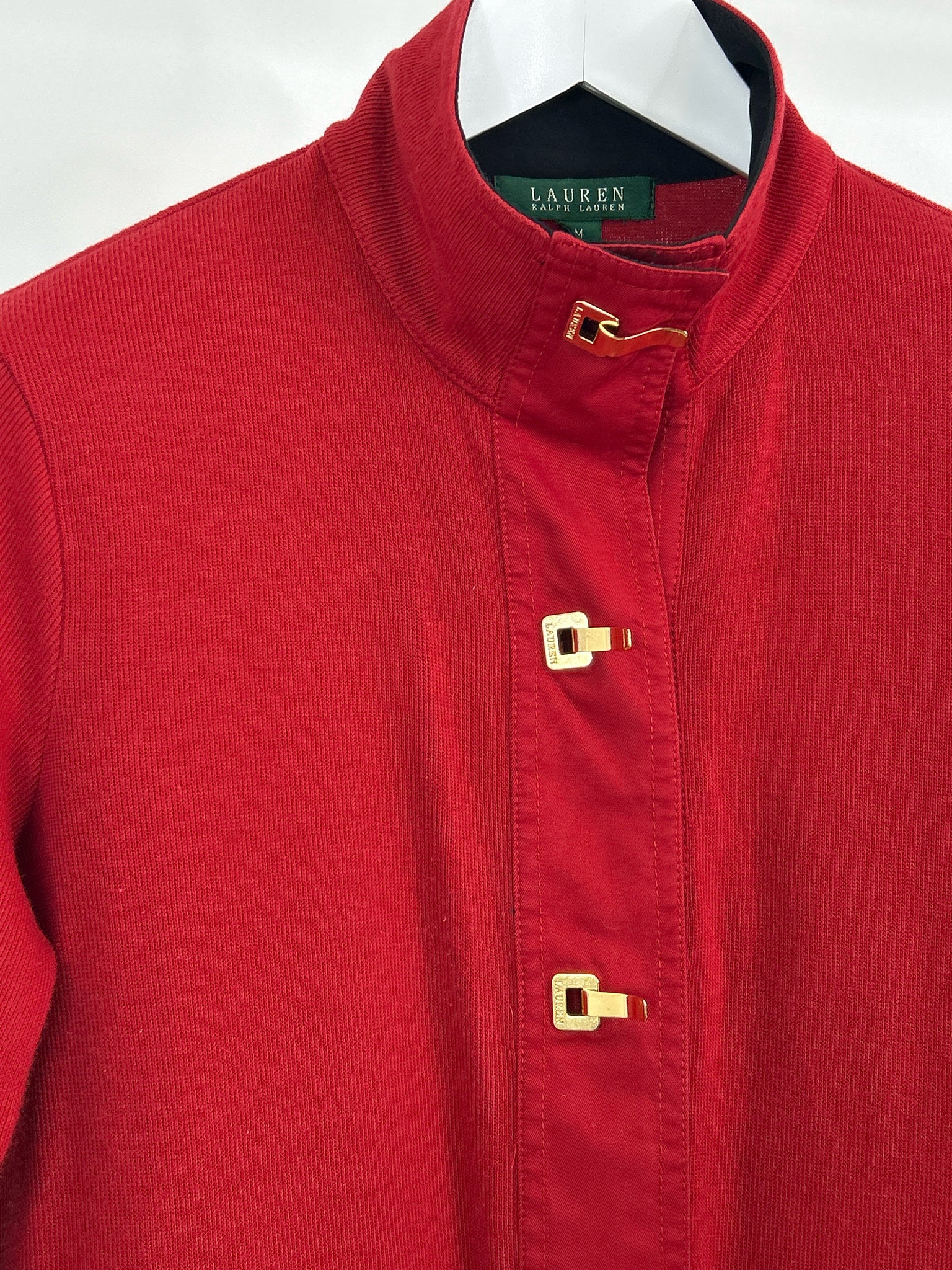 Lauren Ralph Lauren Size M Red Women Jacket