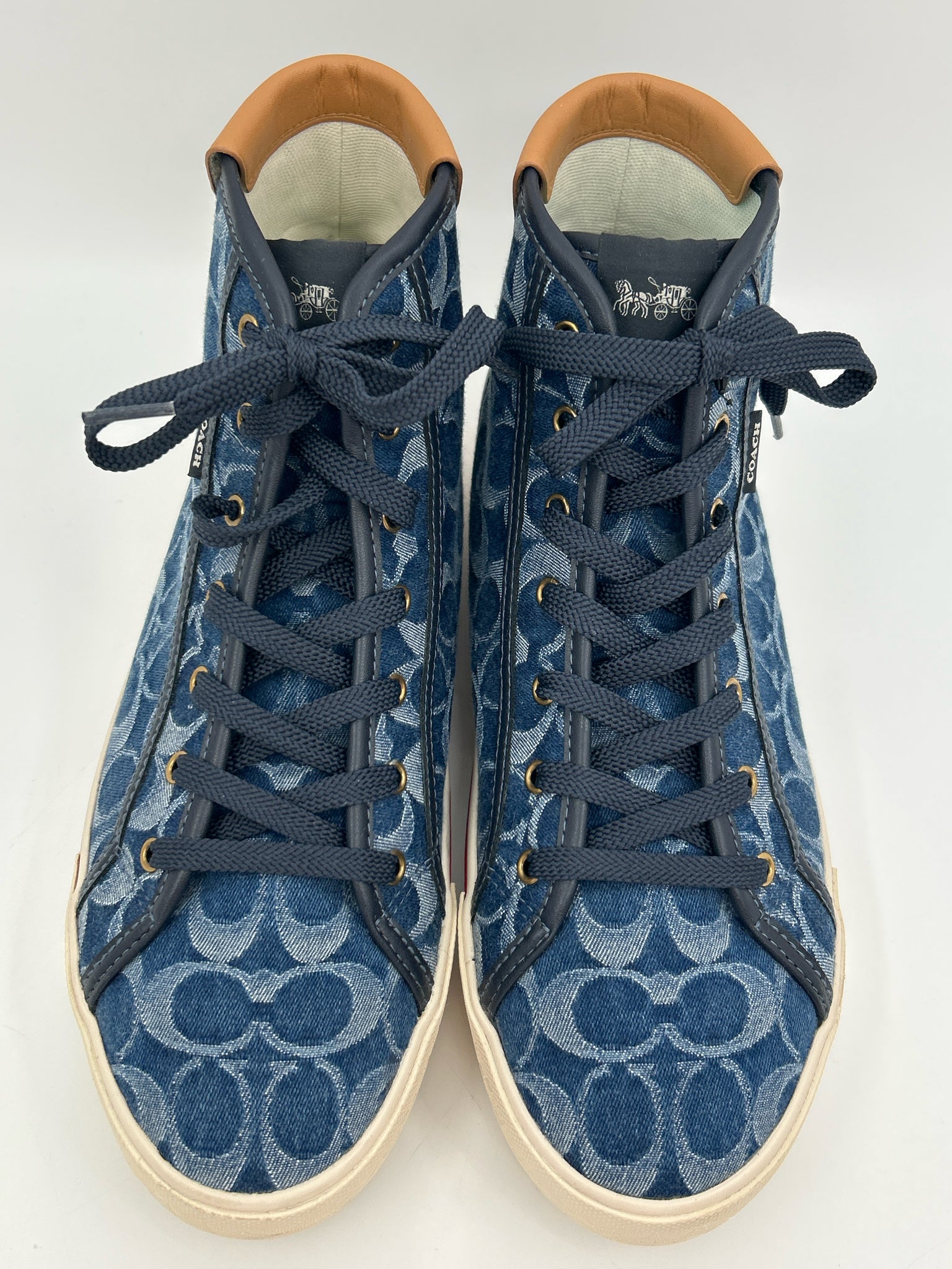 Coach Size 10B DENIM Women Sneakers