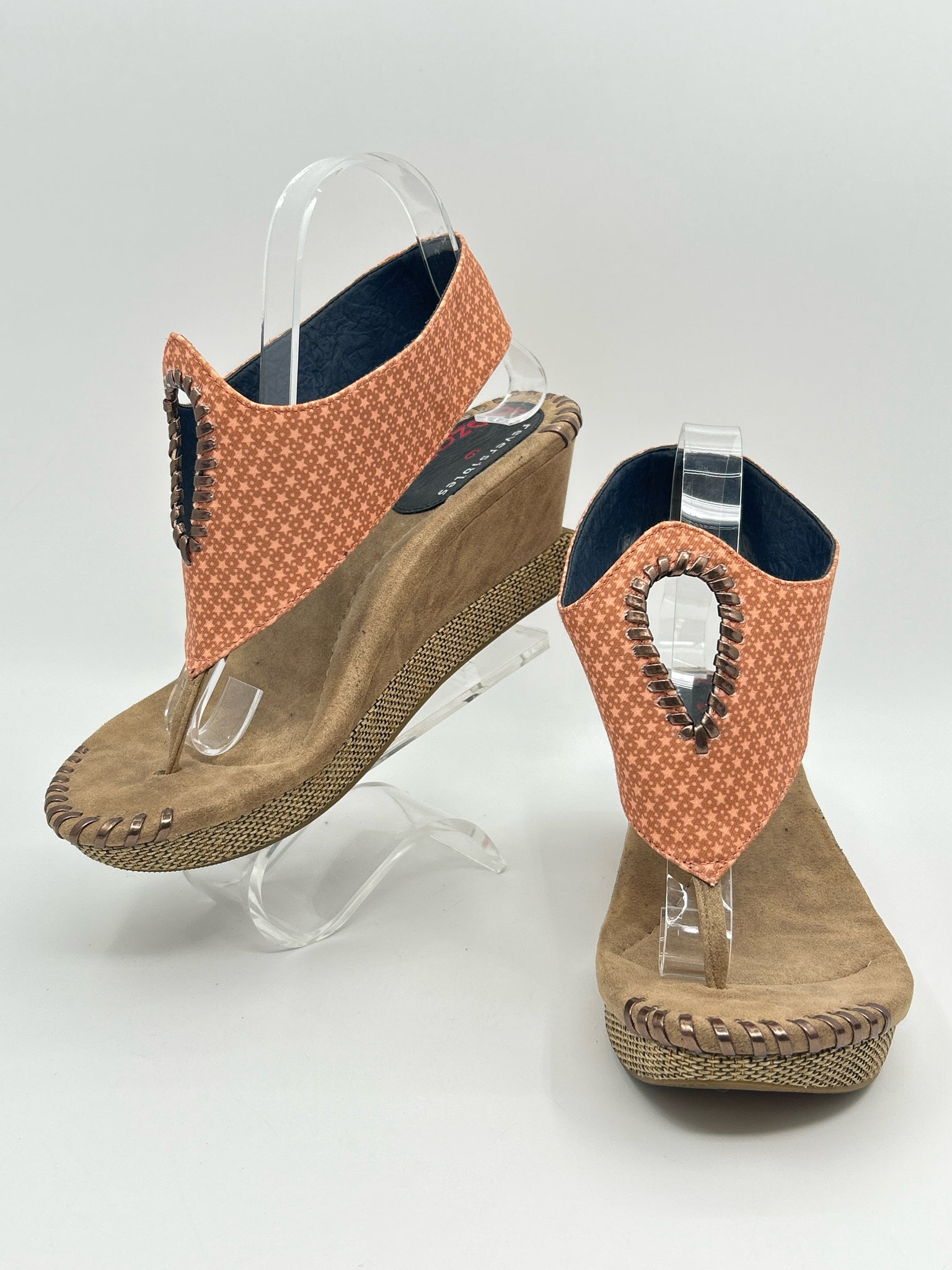 Modzori Size 9 Beige Women Sandal