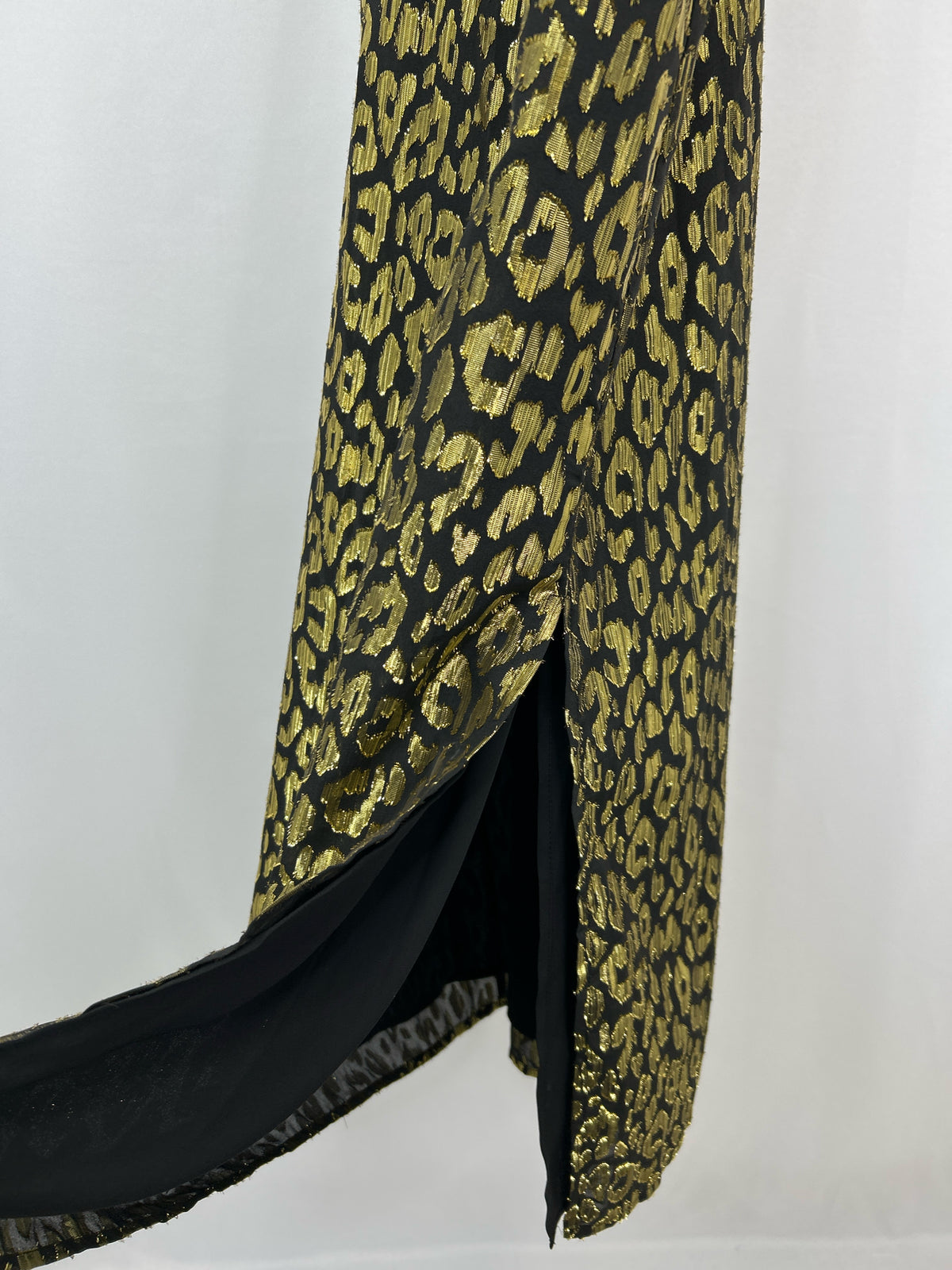TOPSHOP Size 6 Black & Yellow Women Dress