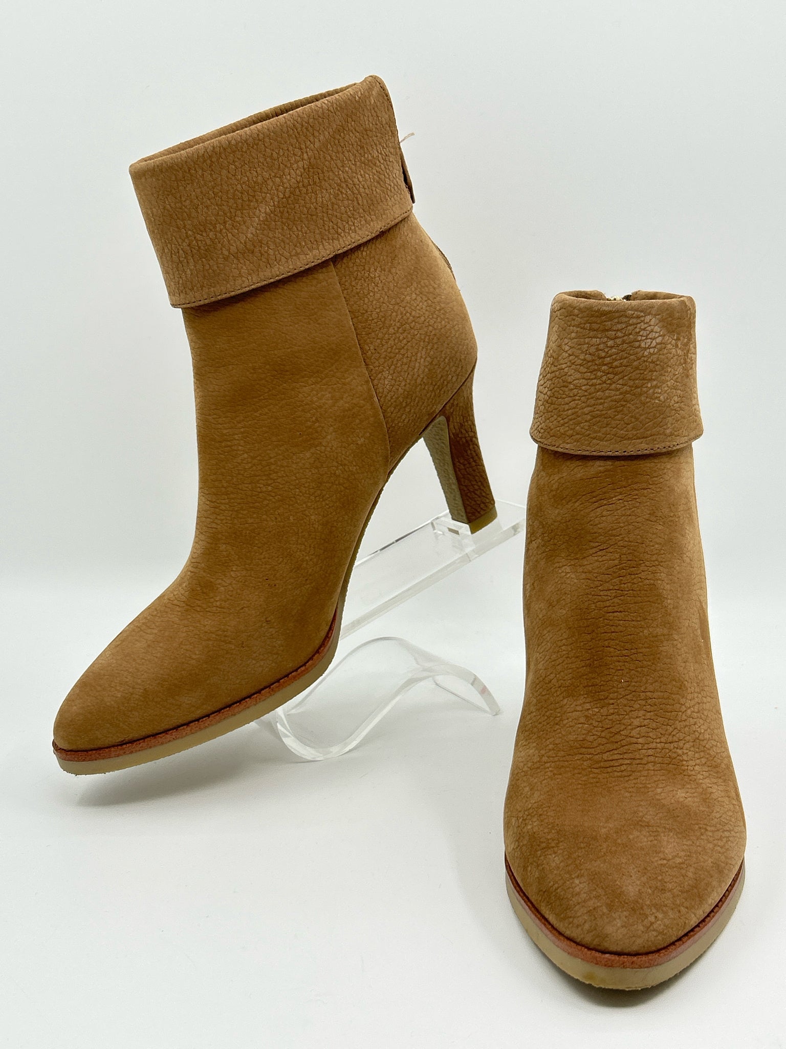 AEROSOLES Size 7.5M Camel Women Boots