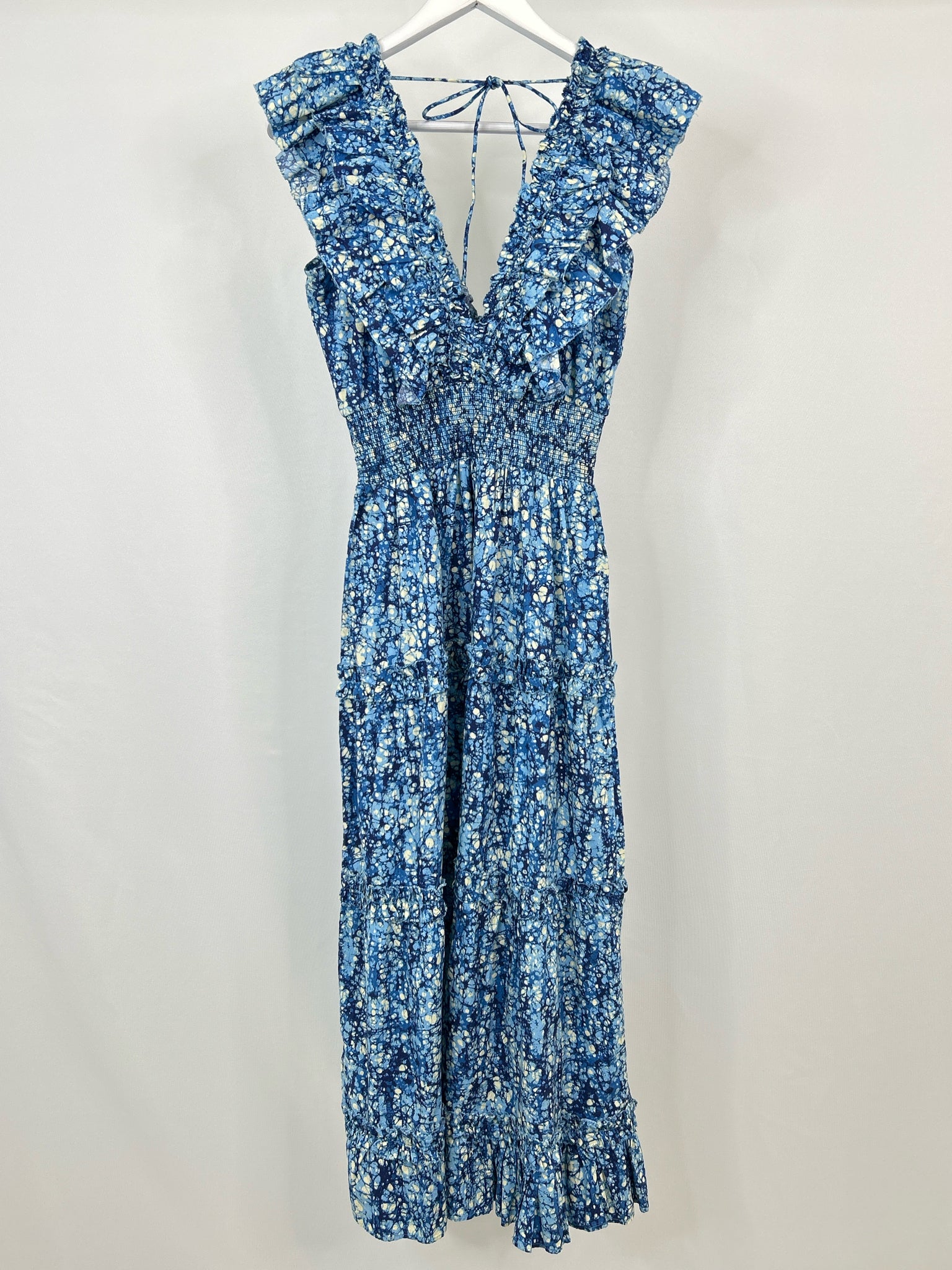 LOVE THE LABEL Size S blue and white Women Dress