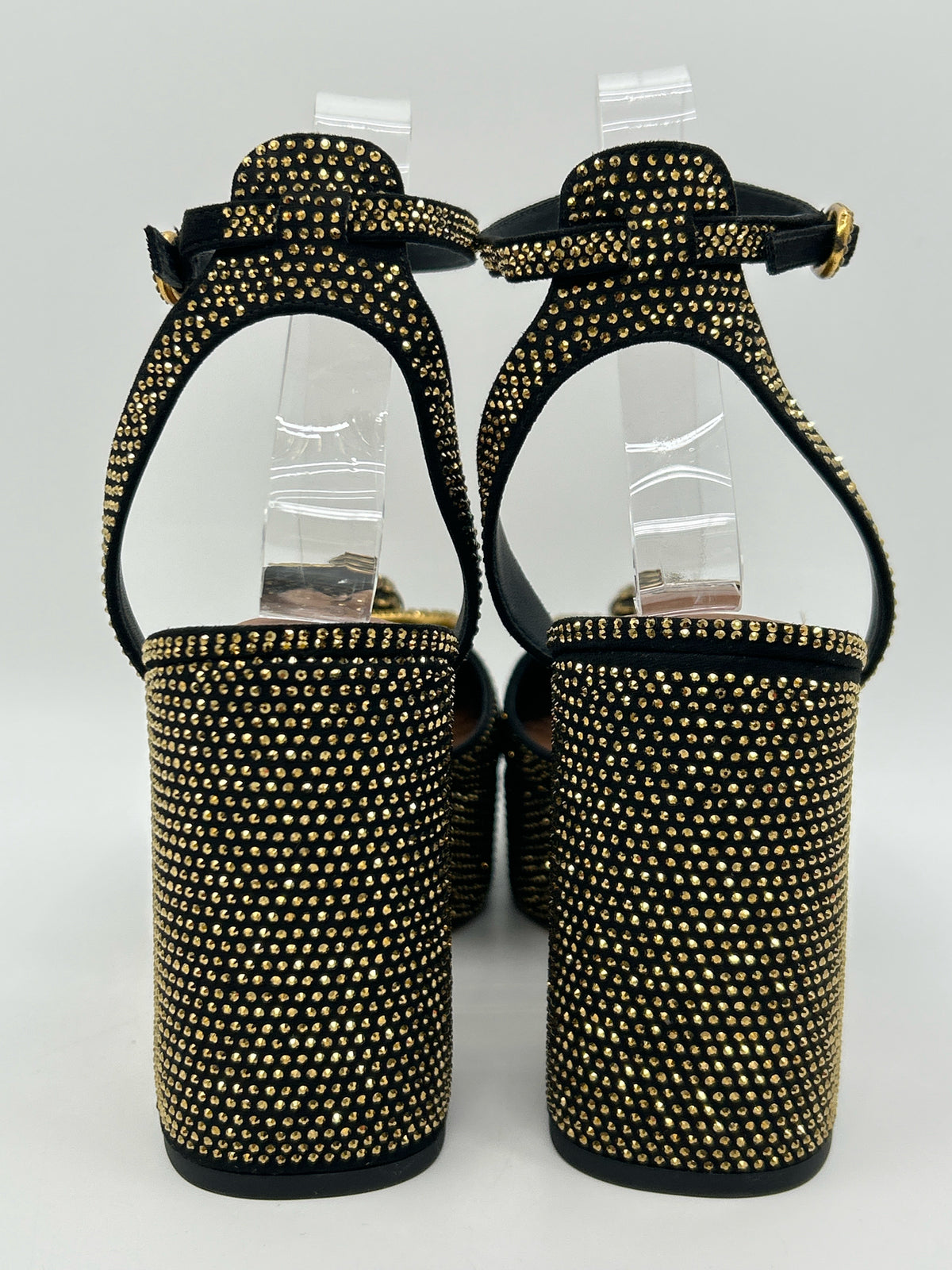 KURT GEIGER Size 41 GOLD AND BLACK Women Pumps