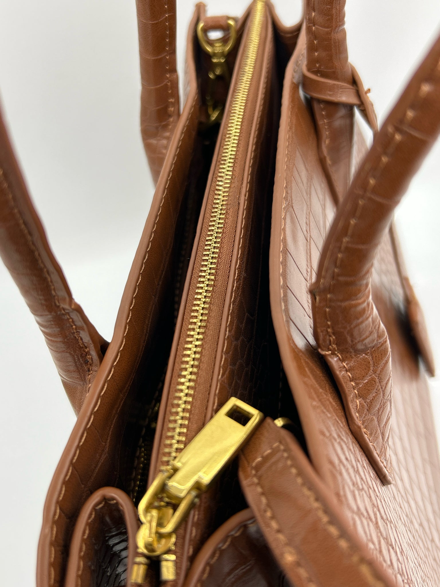 MNG Brown Women Tote