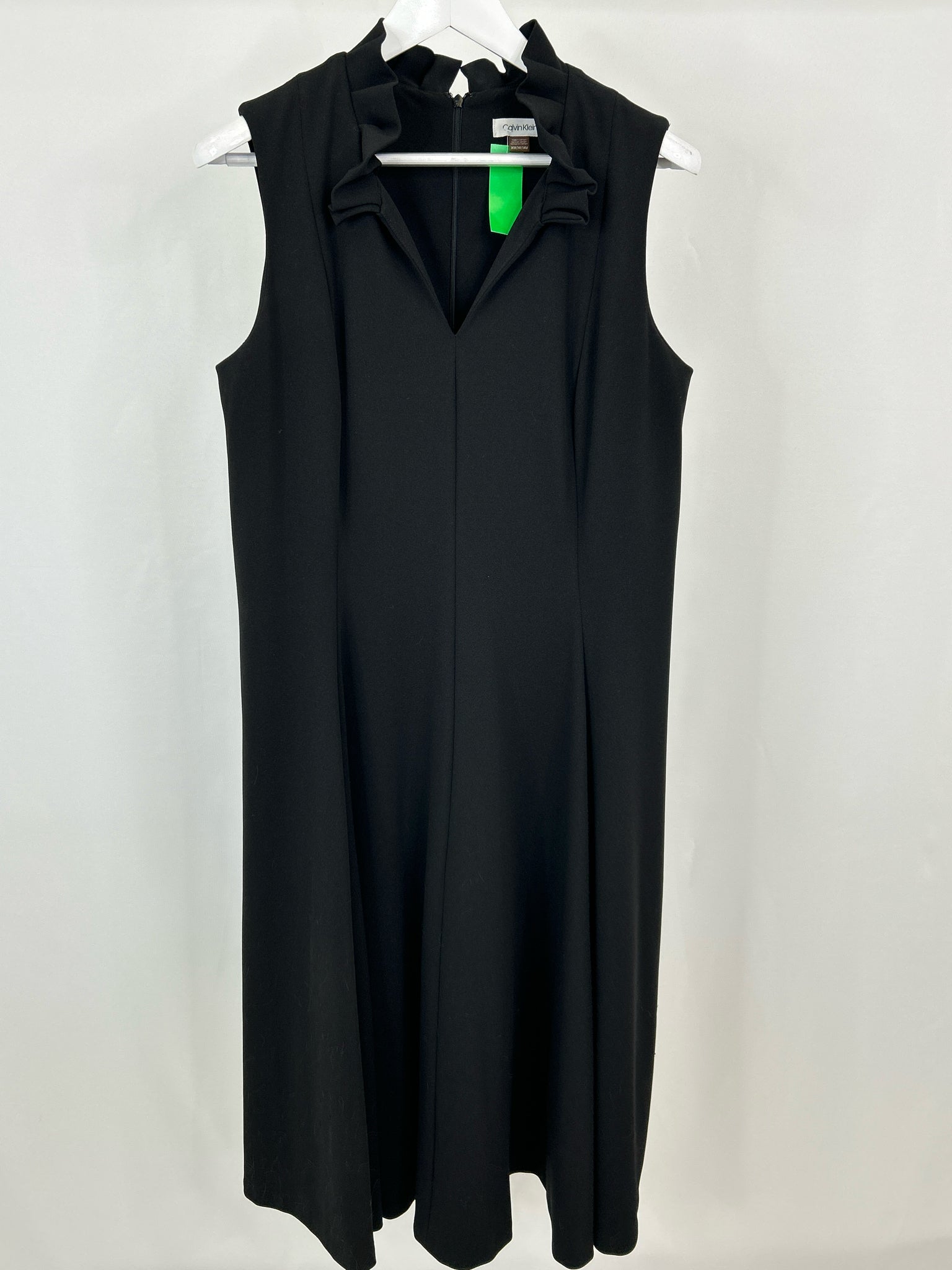 CALVIN KLEIN Size 14W Black Women's Dress