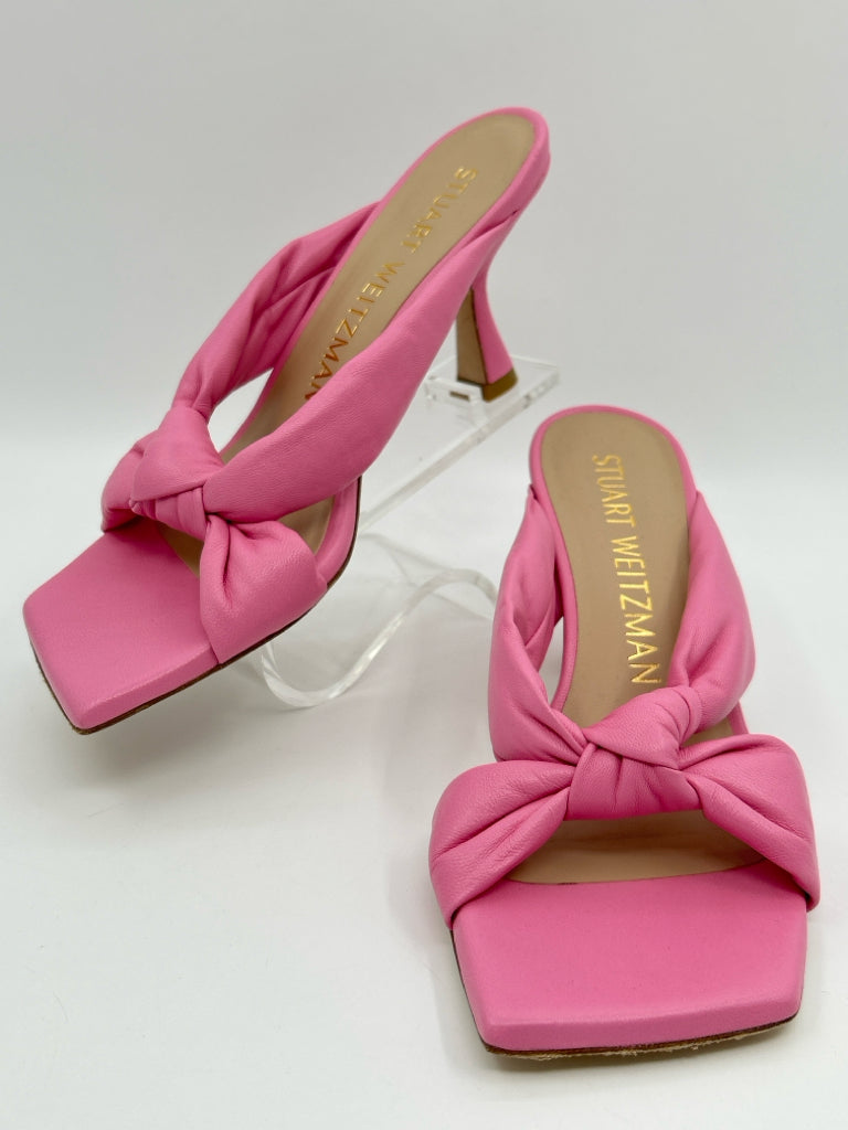 STUART WEITZMAN Size 7.5B Pink Women's Sandal