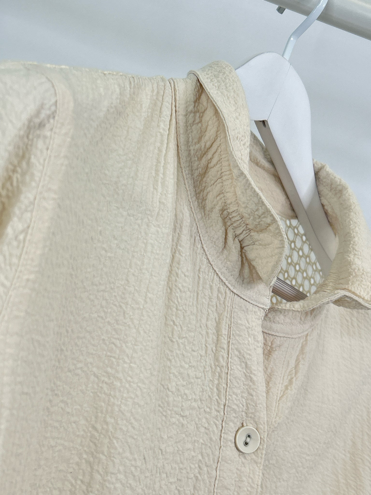 Ali Miles Size L Cream Women Jacket