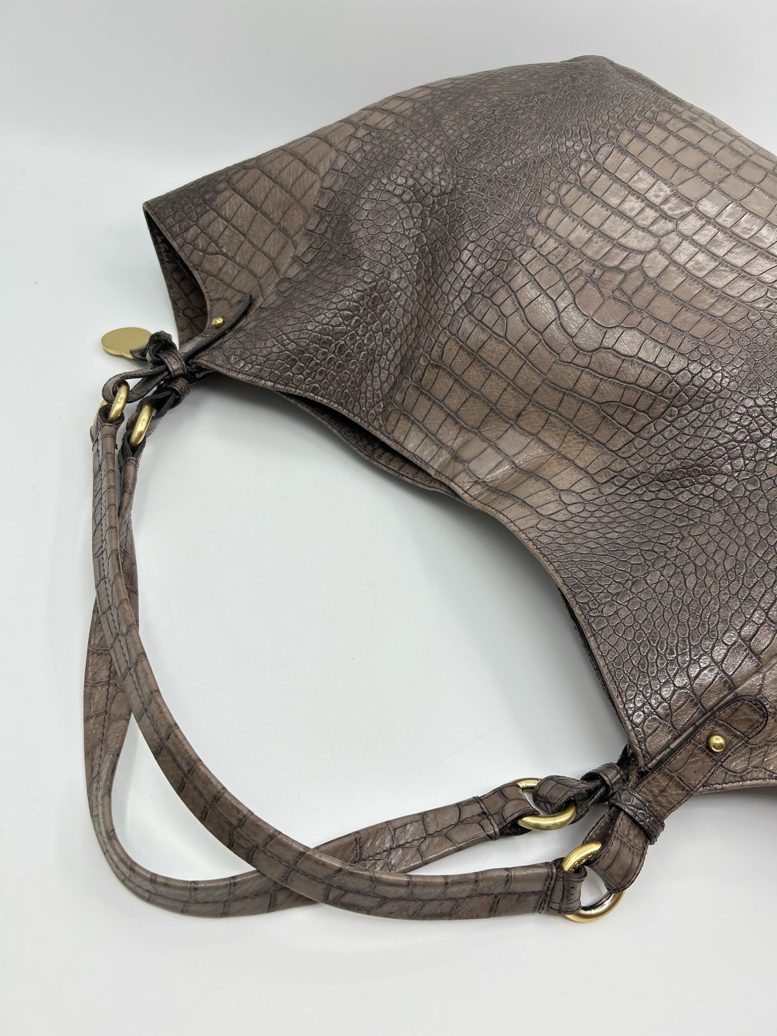 BRAHMIN Taupe Women Tote