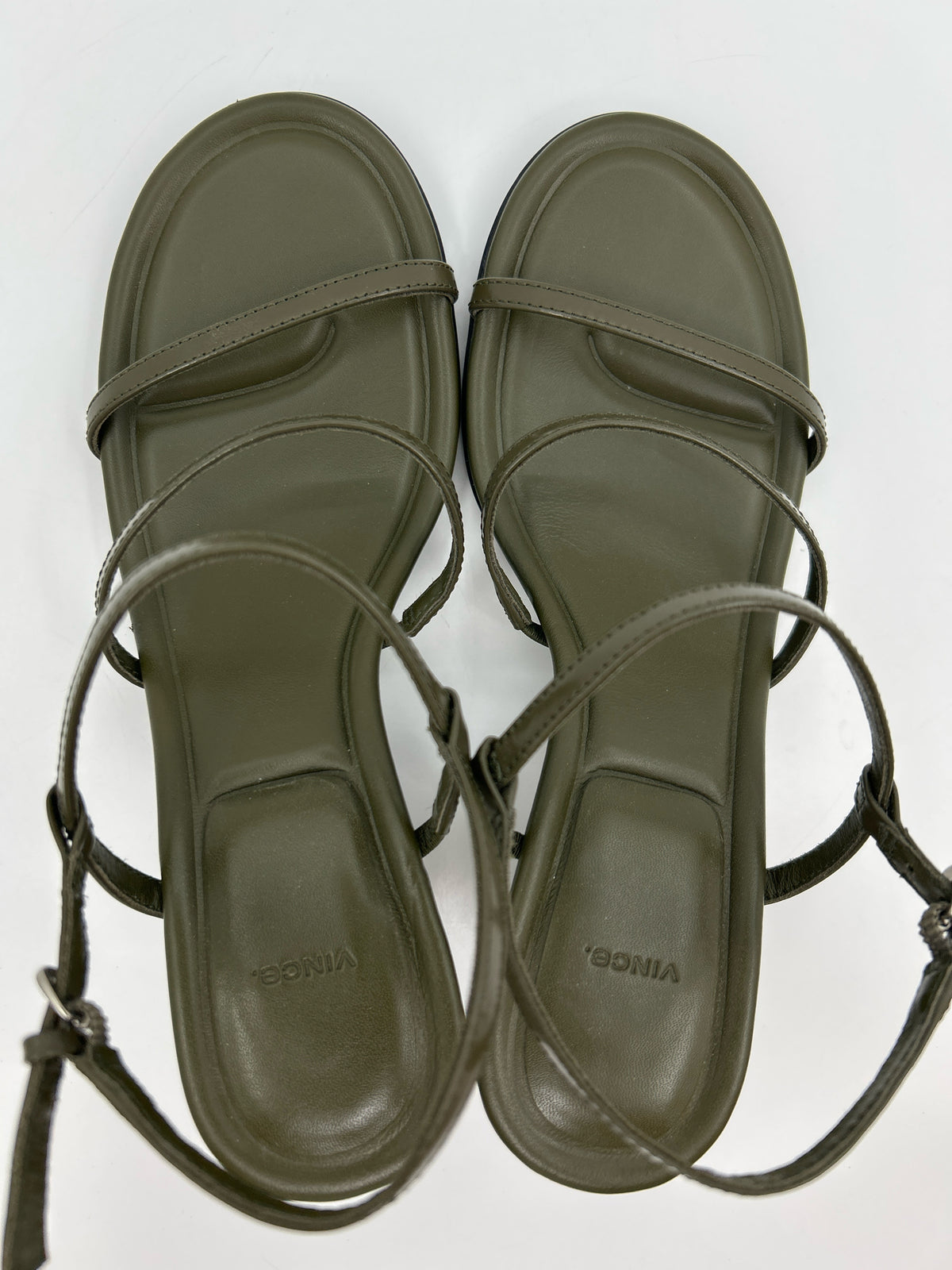 VINCE Size 6.5 OLIVE Women Sandal