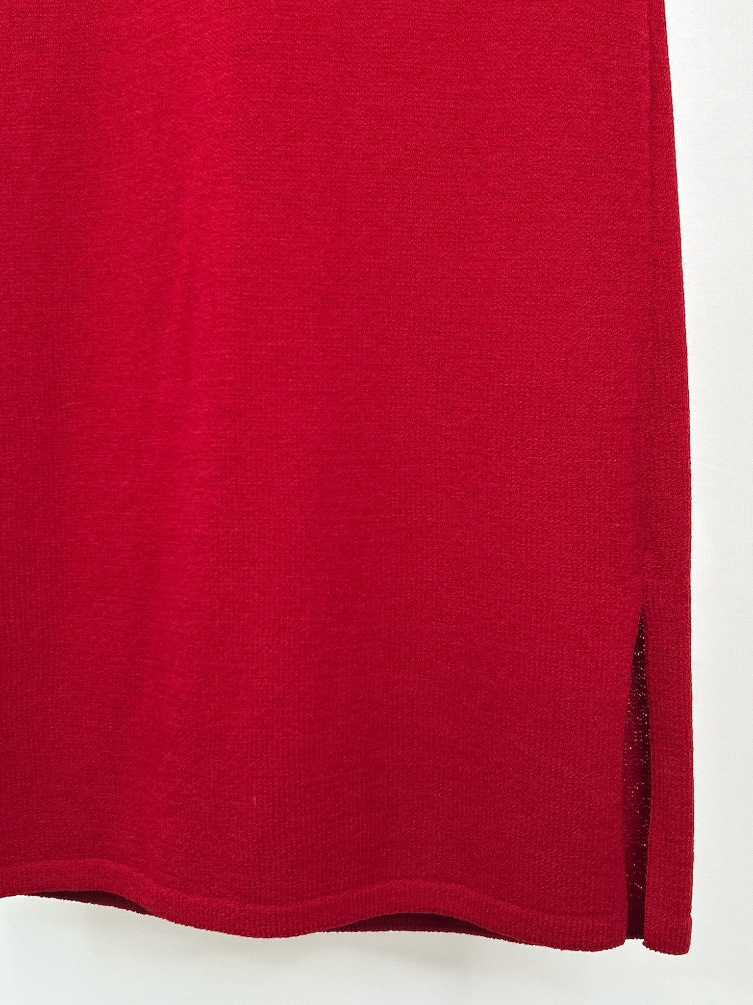 ST JOHN SPORT Size S Red Women Dress
