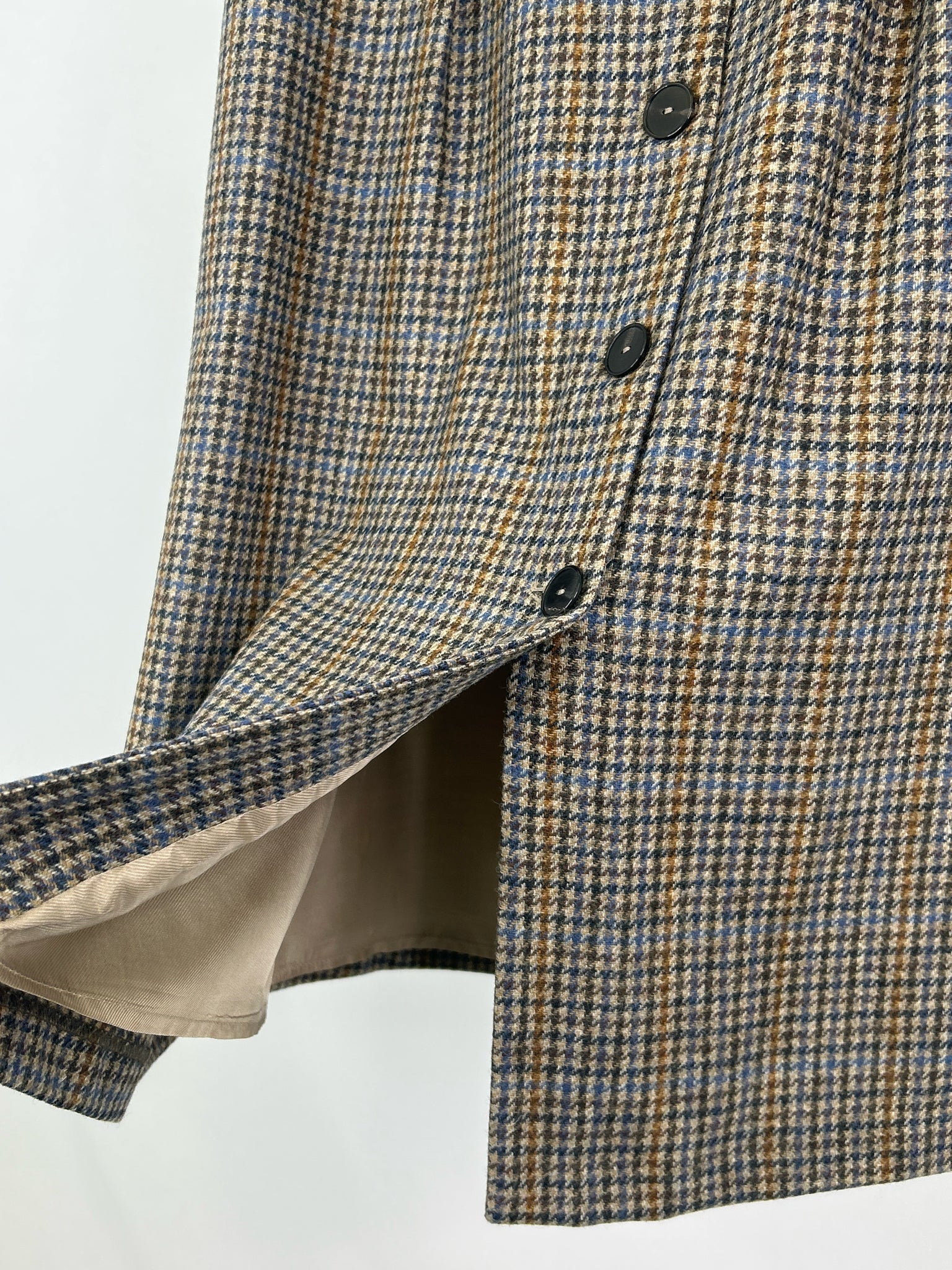 ZARA Size M Brown Print Women Skirt