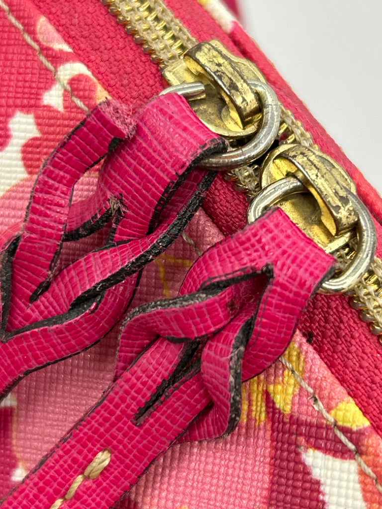 DOONEY & BOURKE Rose and Yellow Floral Print Women's Purse