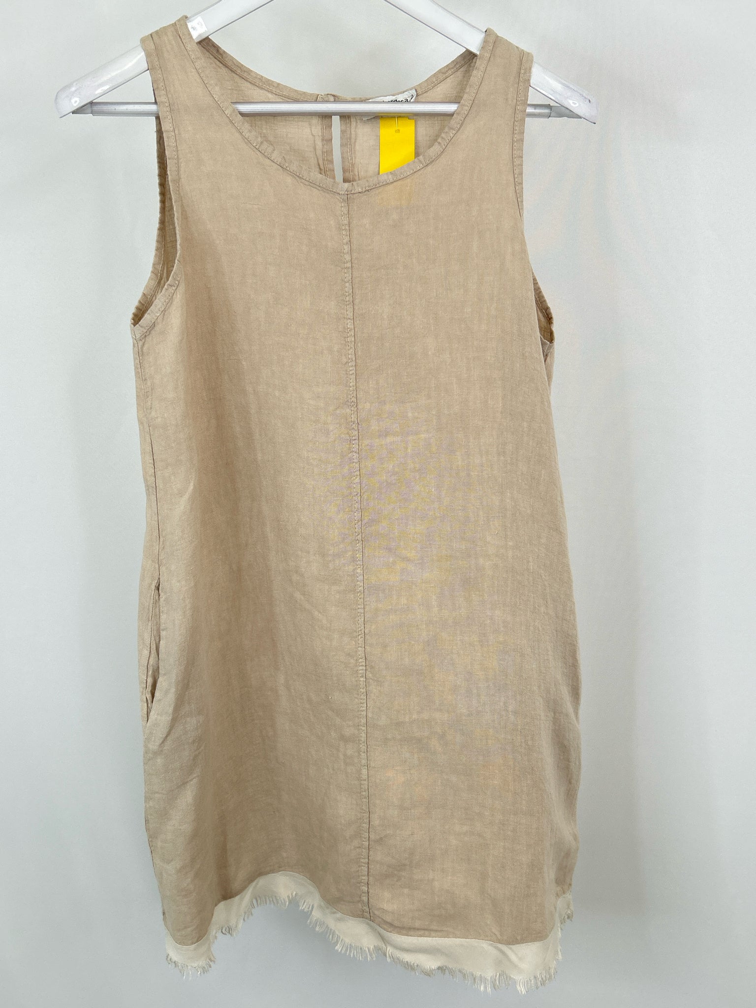 Nina Kendosa Size M Beige Women Dress