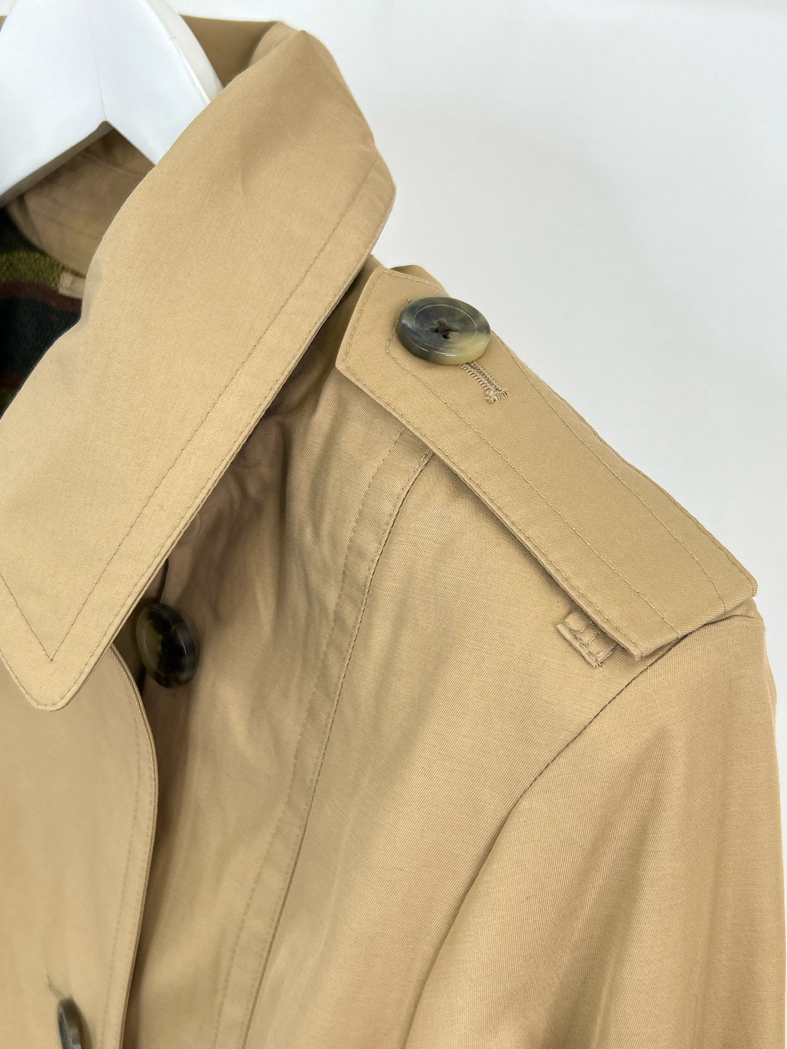 London Fog Size L KHAKI Women Coat