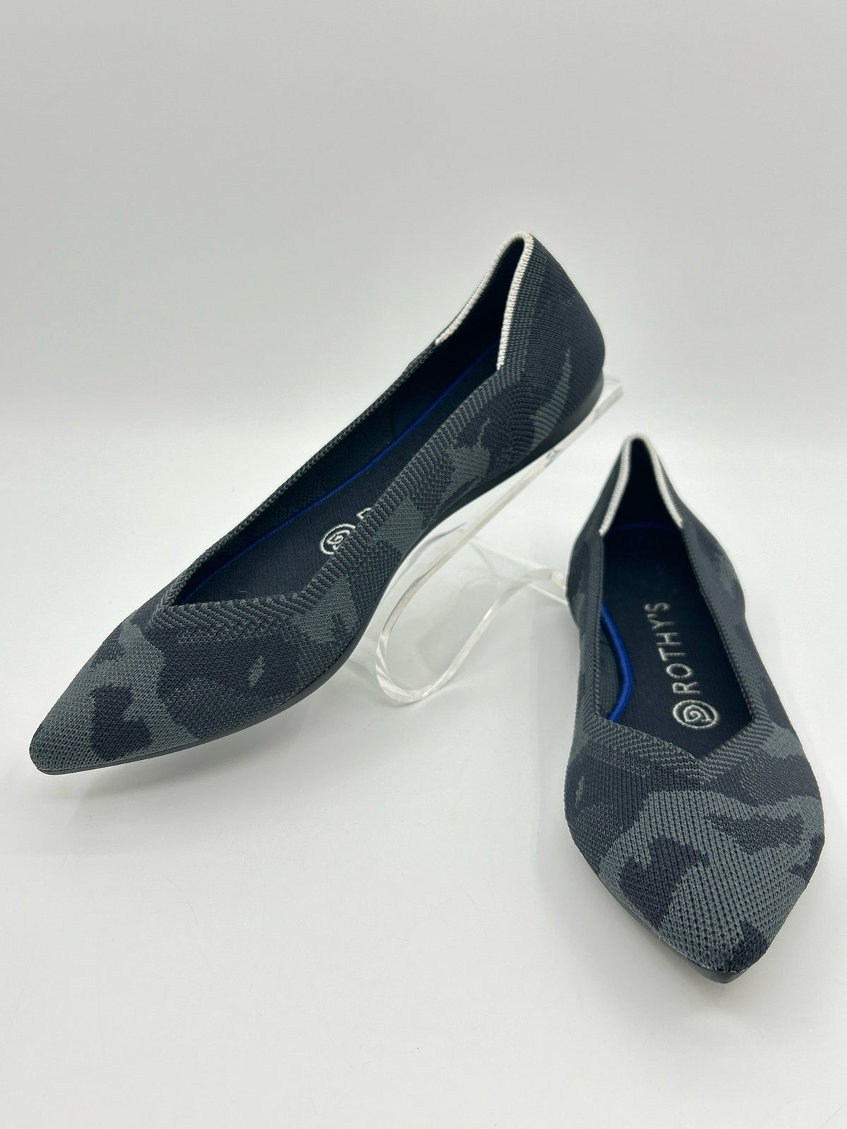 ROTHY'S Size 7.5 Black Women Flats