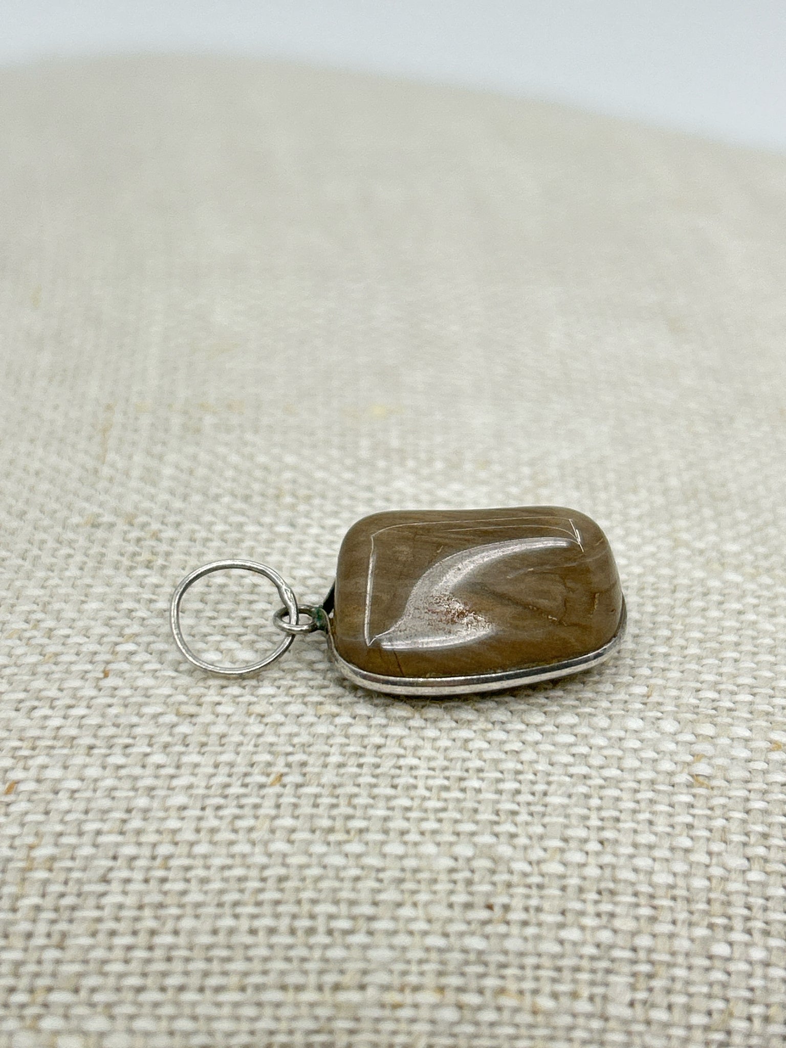 Sterling Silver Moonstone Pendant