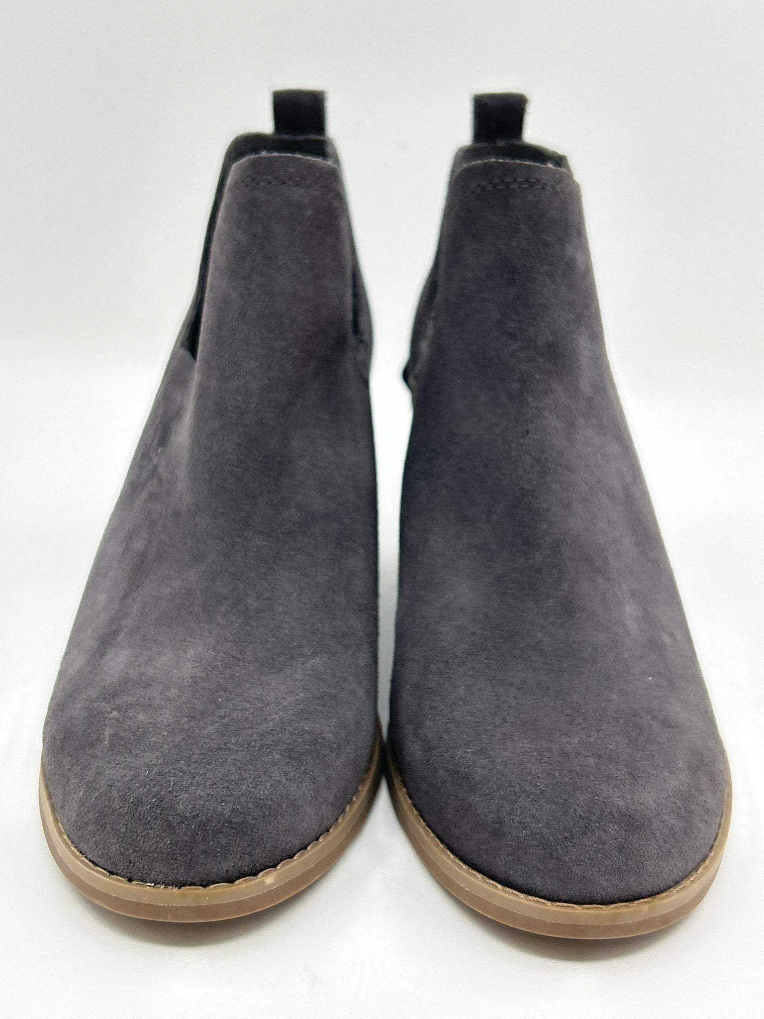 TOMS Size 7.5 Gray Women Booties