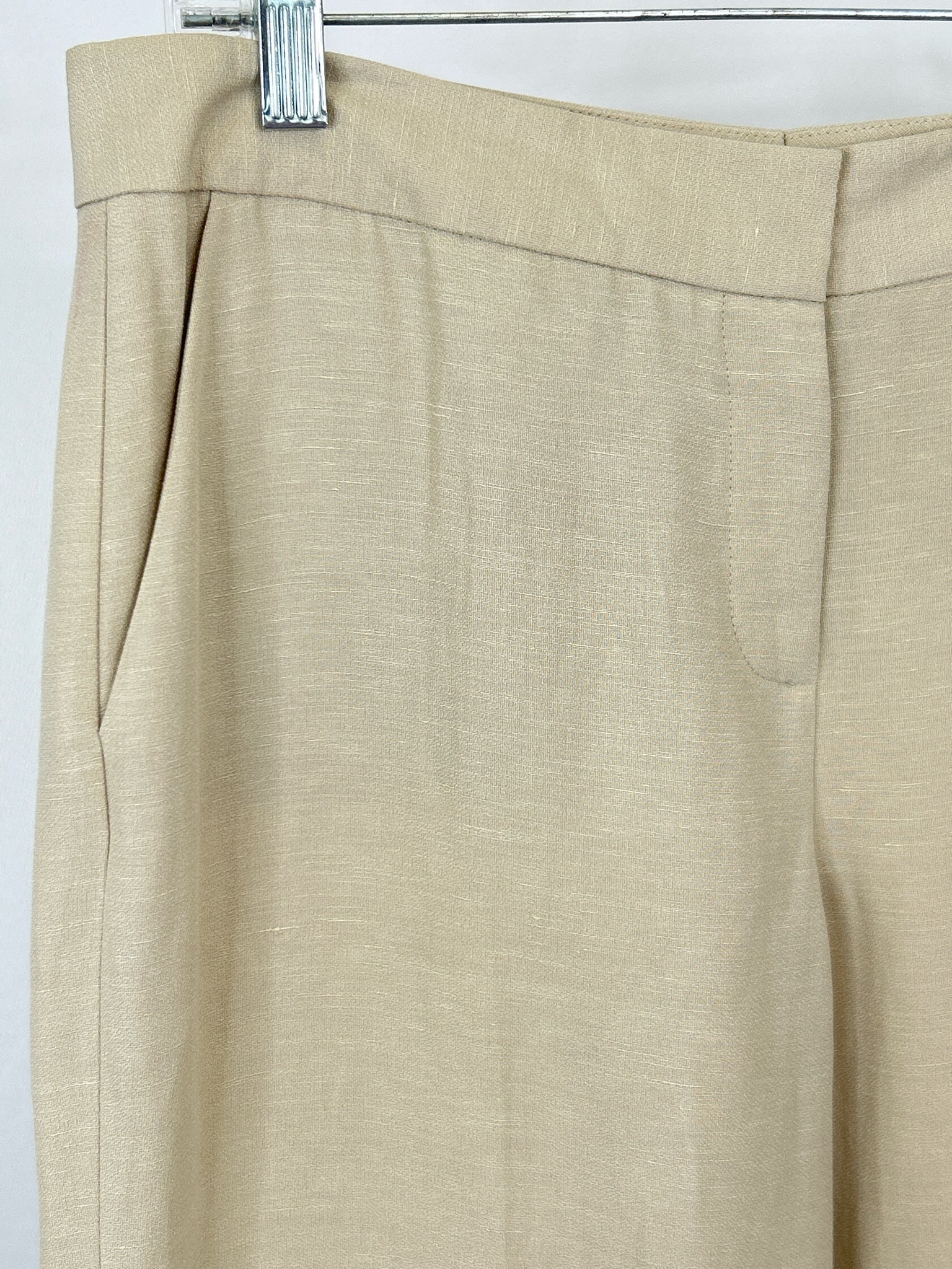 CLASSIQUES ENTIER Size 8 Beige Women Pants