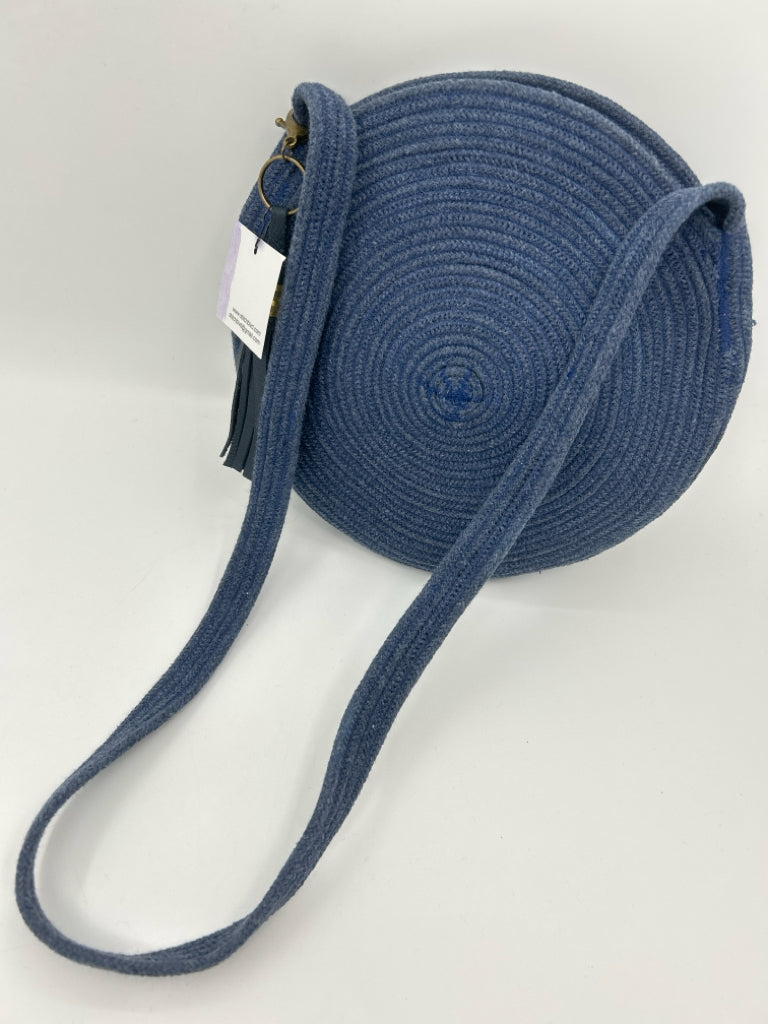 STITCH BLVD Blue Purse