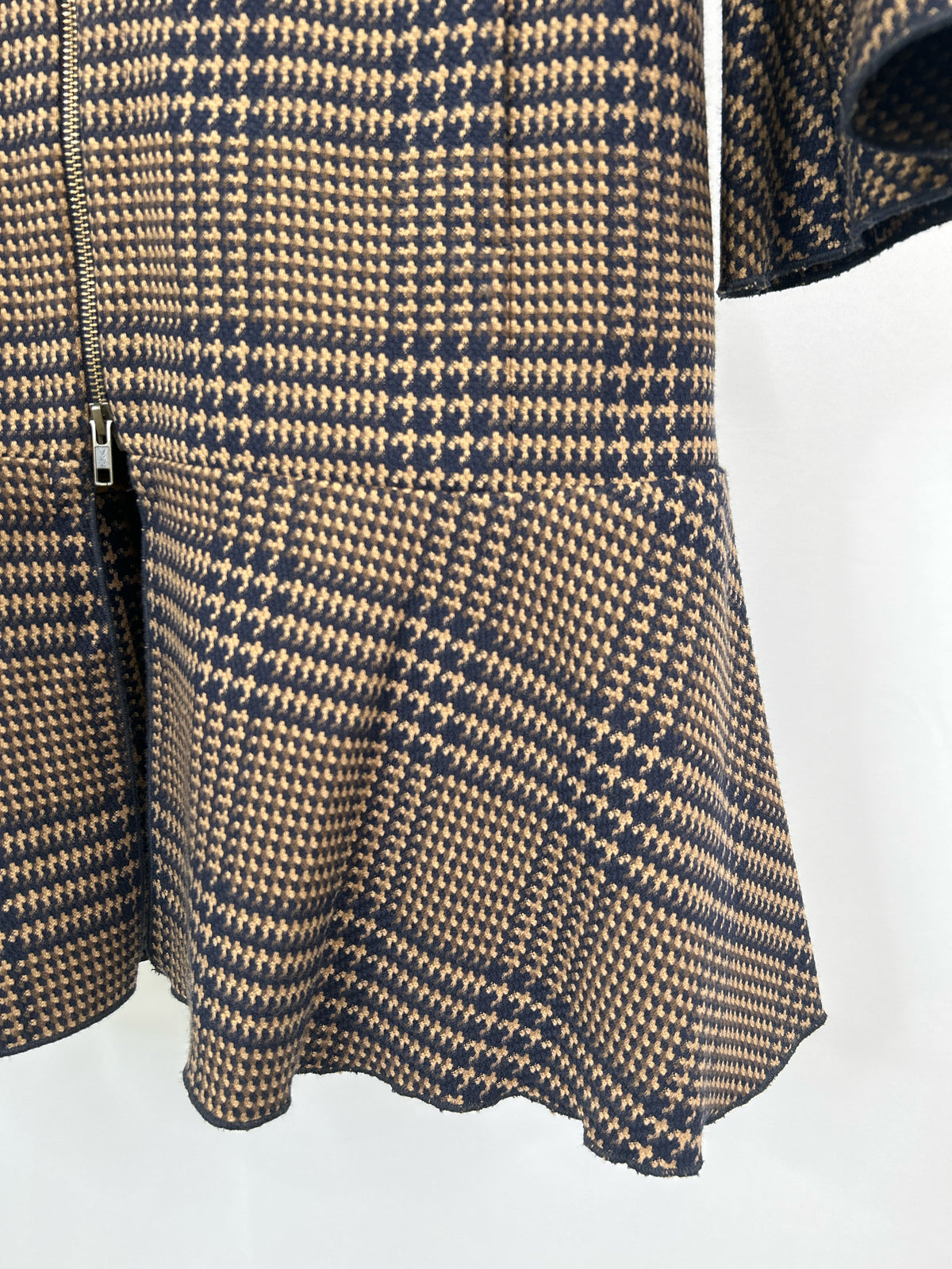 CABI Size S Brown and Navy Women Jacket