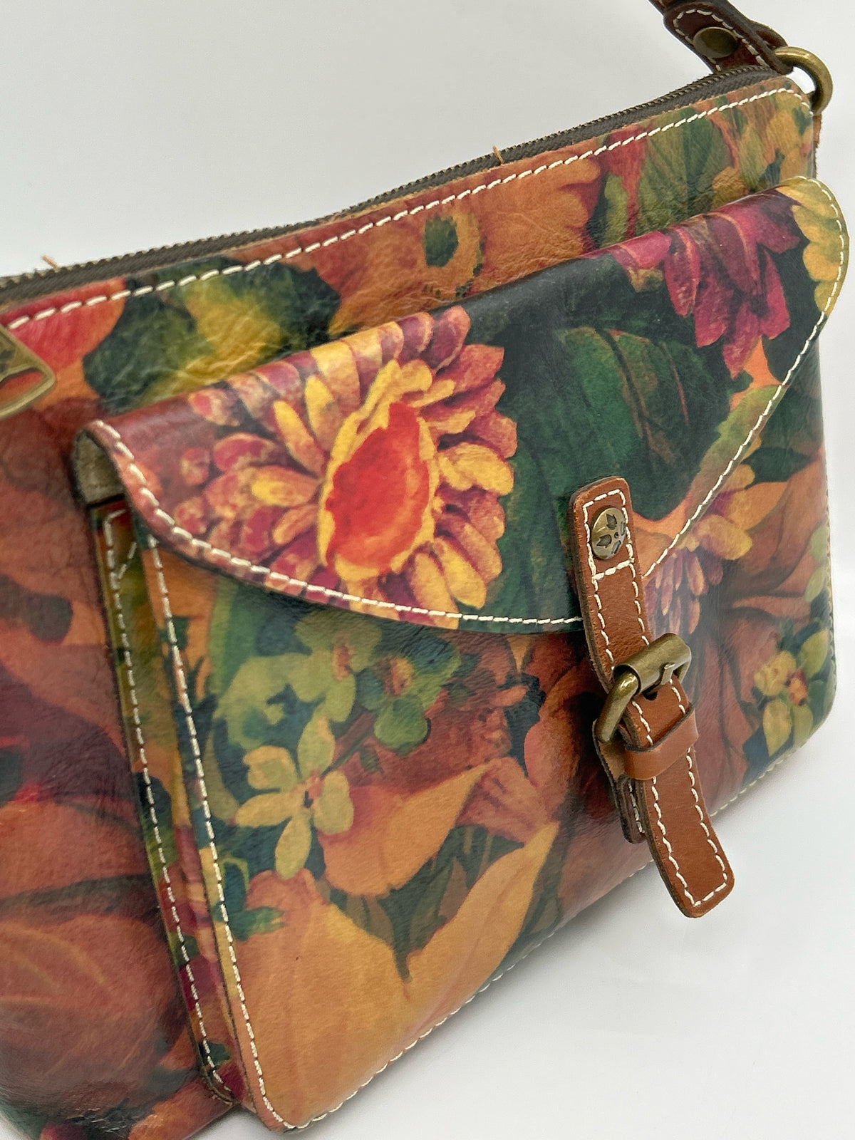 PATRICIA NASH Brown floral Women Purse