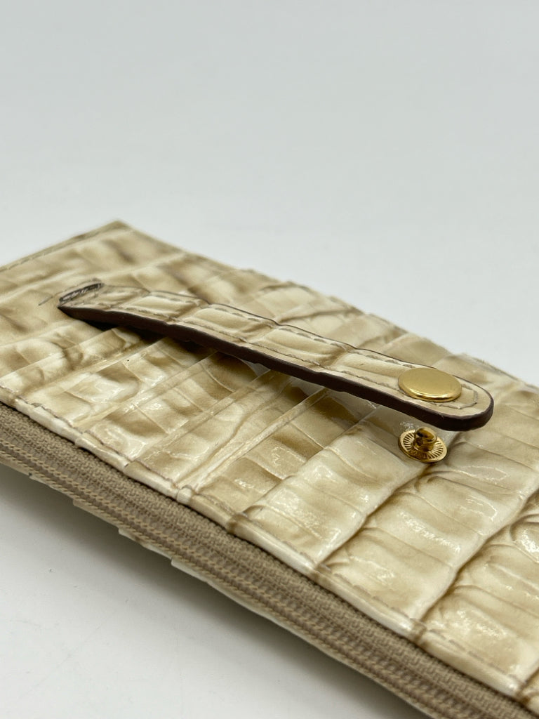 BRAHMIN Cream Wallet