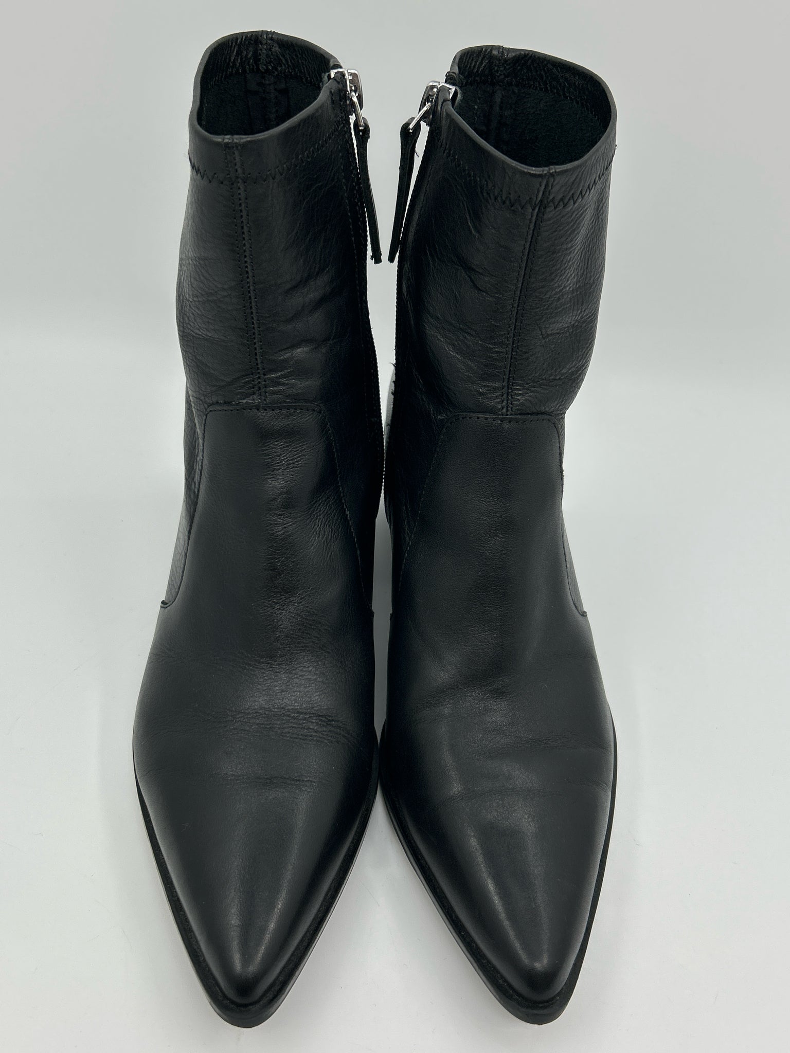 ZARA Size 8 Black Women Booties