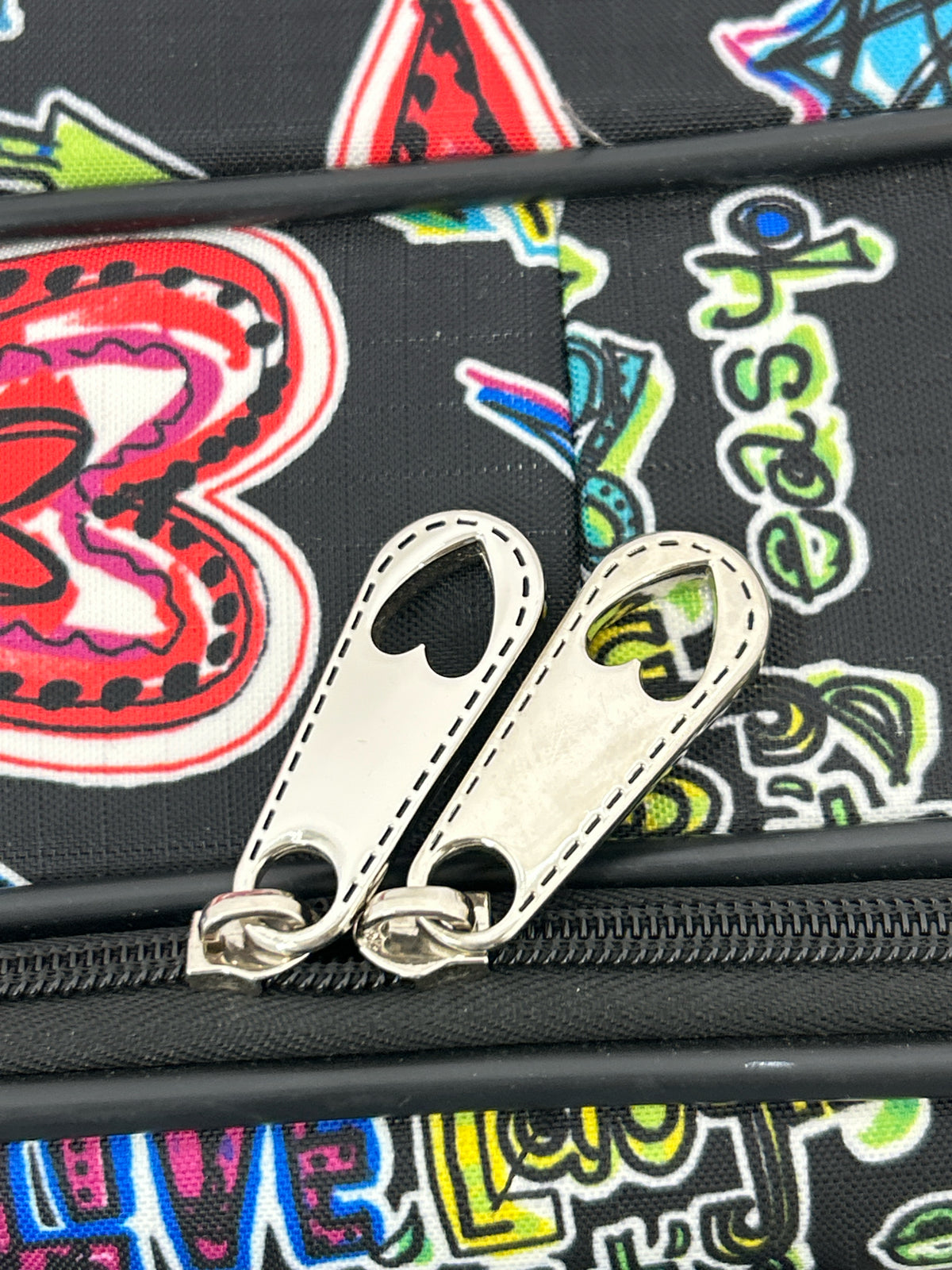 BRIGHTON Black Print Luggage