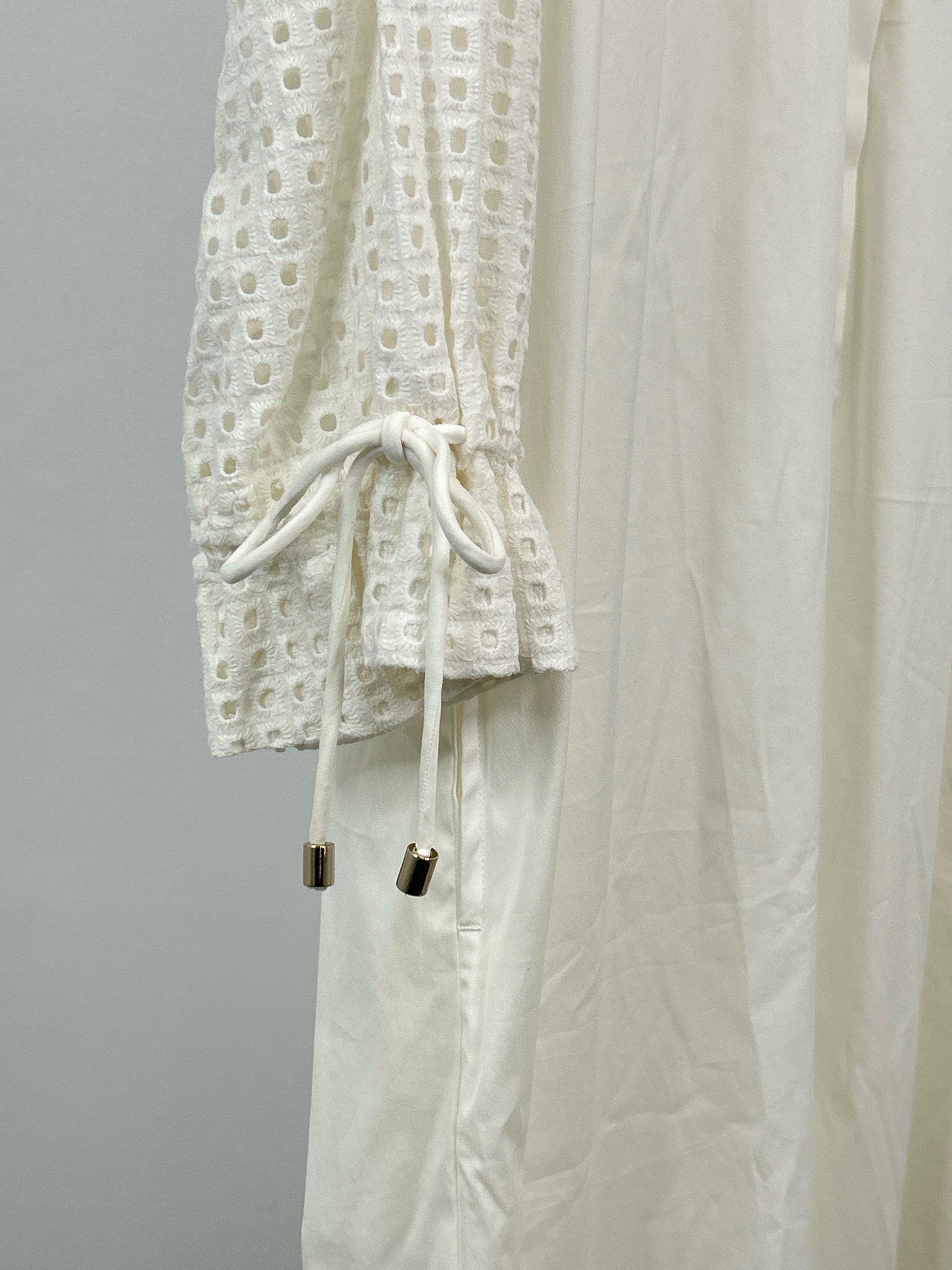 CHICO'S Size 16/18 White Women 2-Piece w/dress