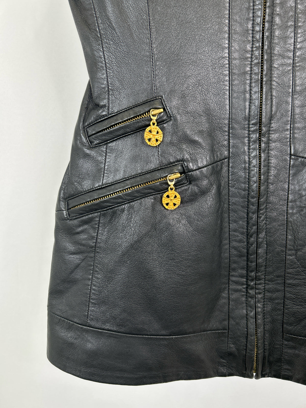 Classiques for Nordstrom Size 4 Black Women Vest