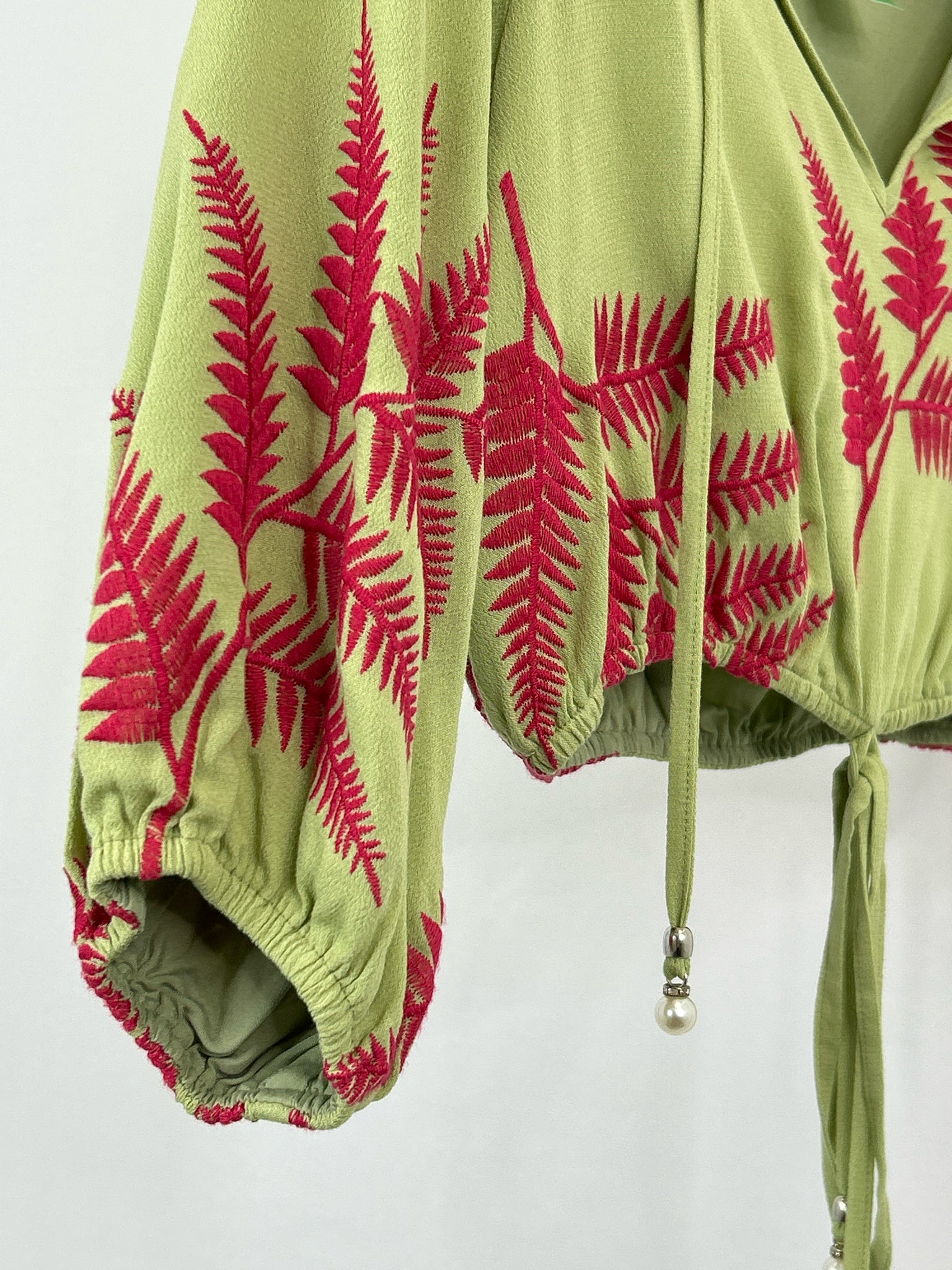 BTFL-Life Size S Green Women's Top