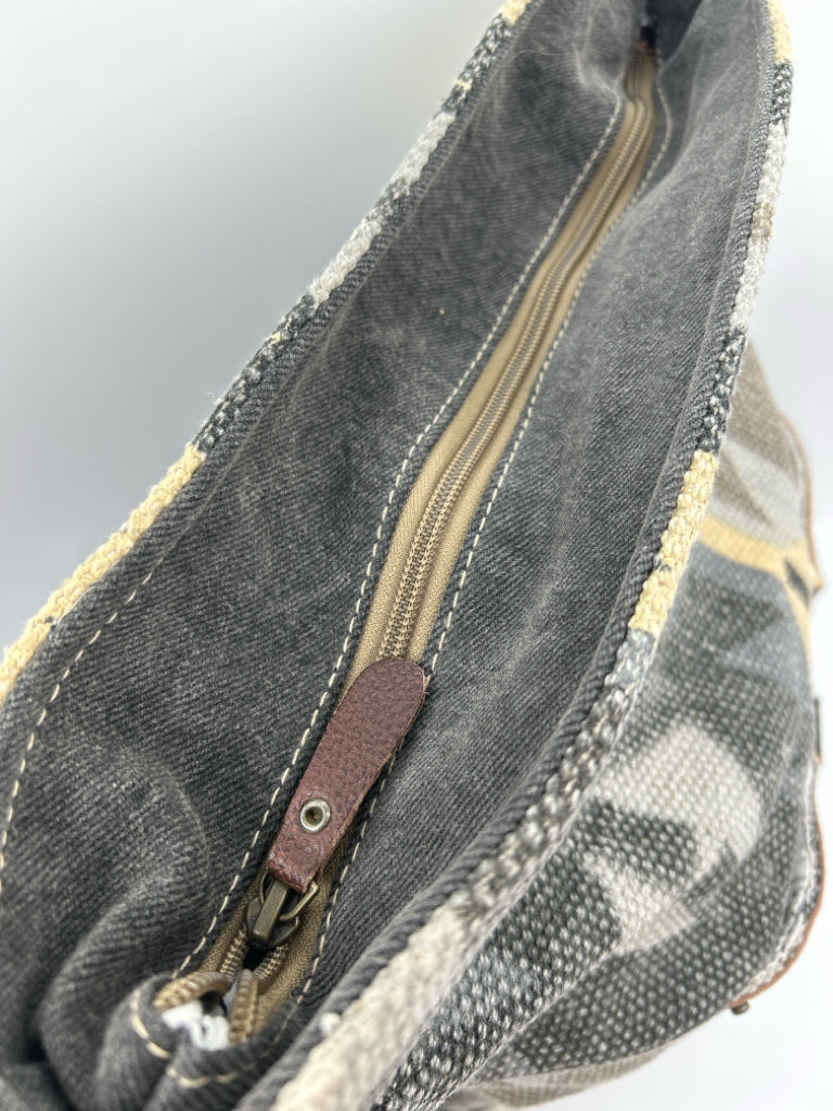 MYRA BAG NWT Grey and Beige Backpack