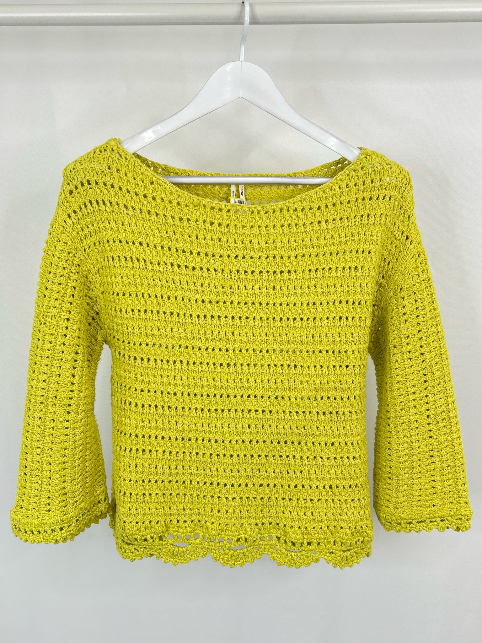 ANTHROPOLOGIE Size XXS Yellow Women Sweater