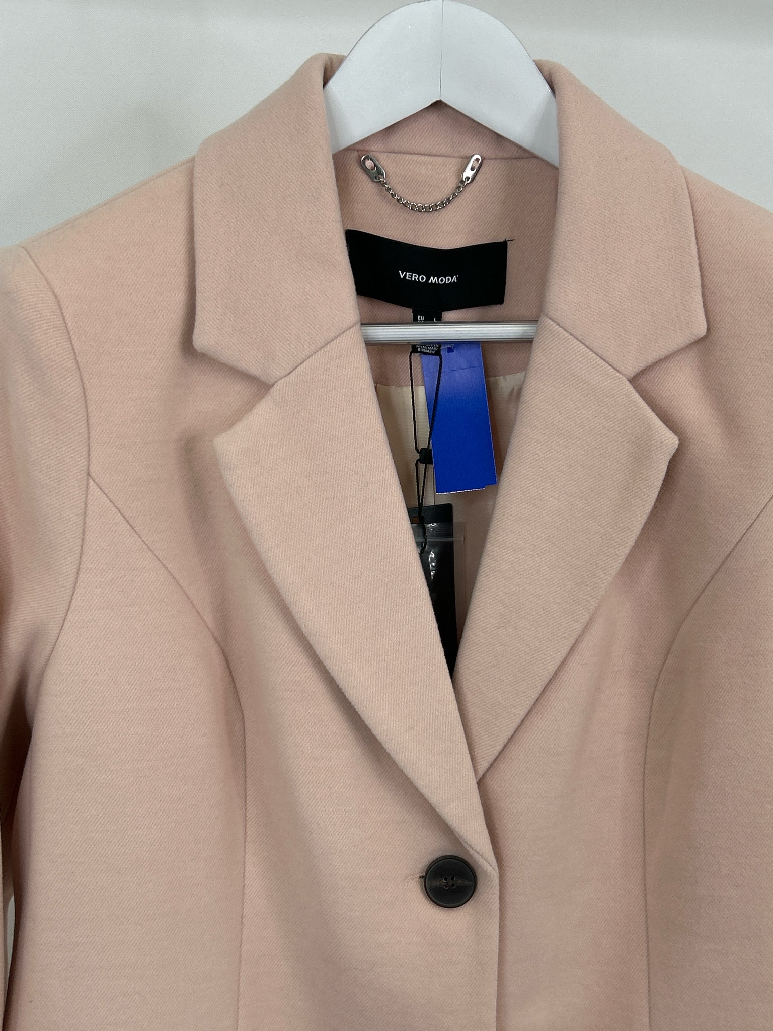 VERO MODA Size L Pink Women Coat NWT