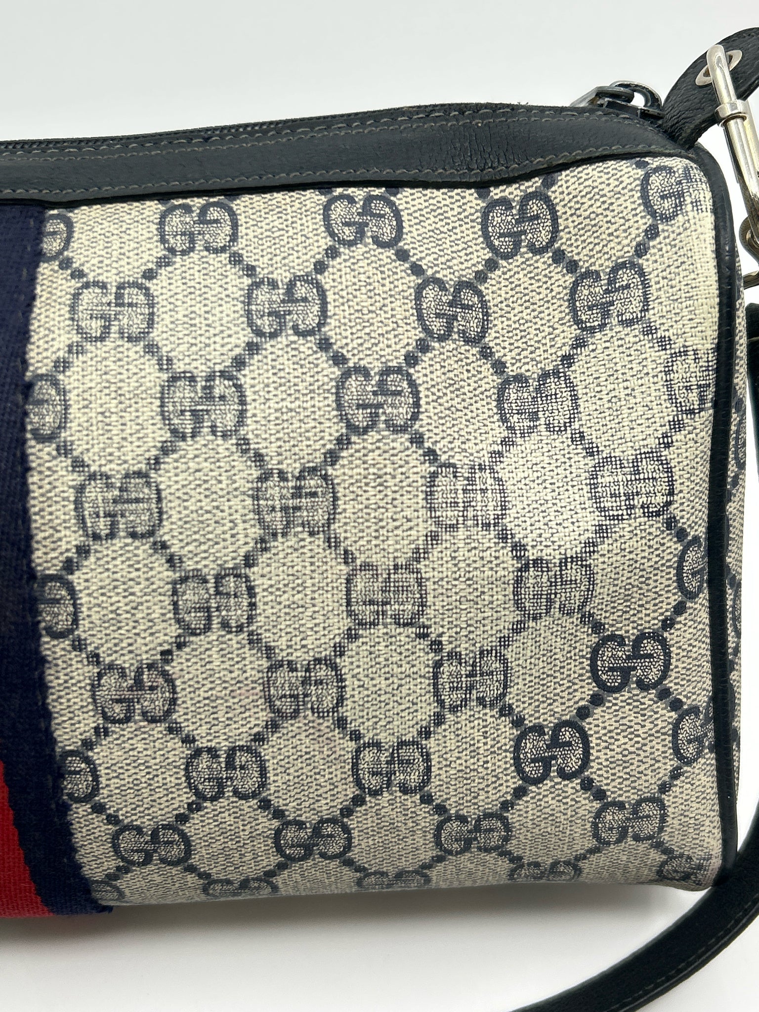 GUCCI Blue Monogram Women Purse