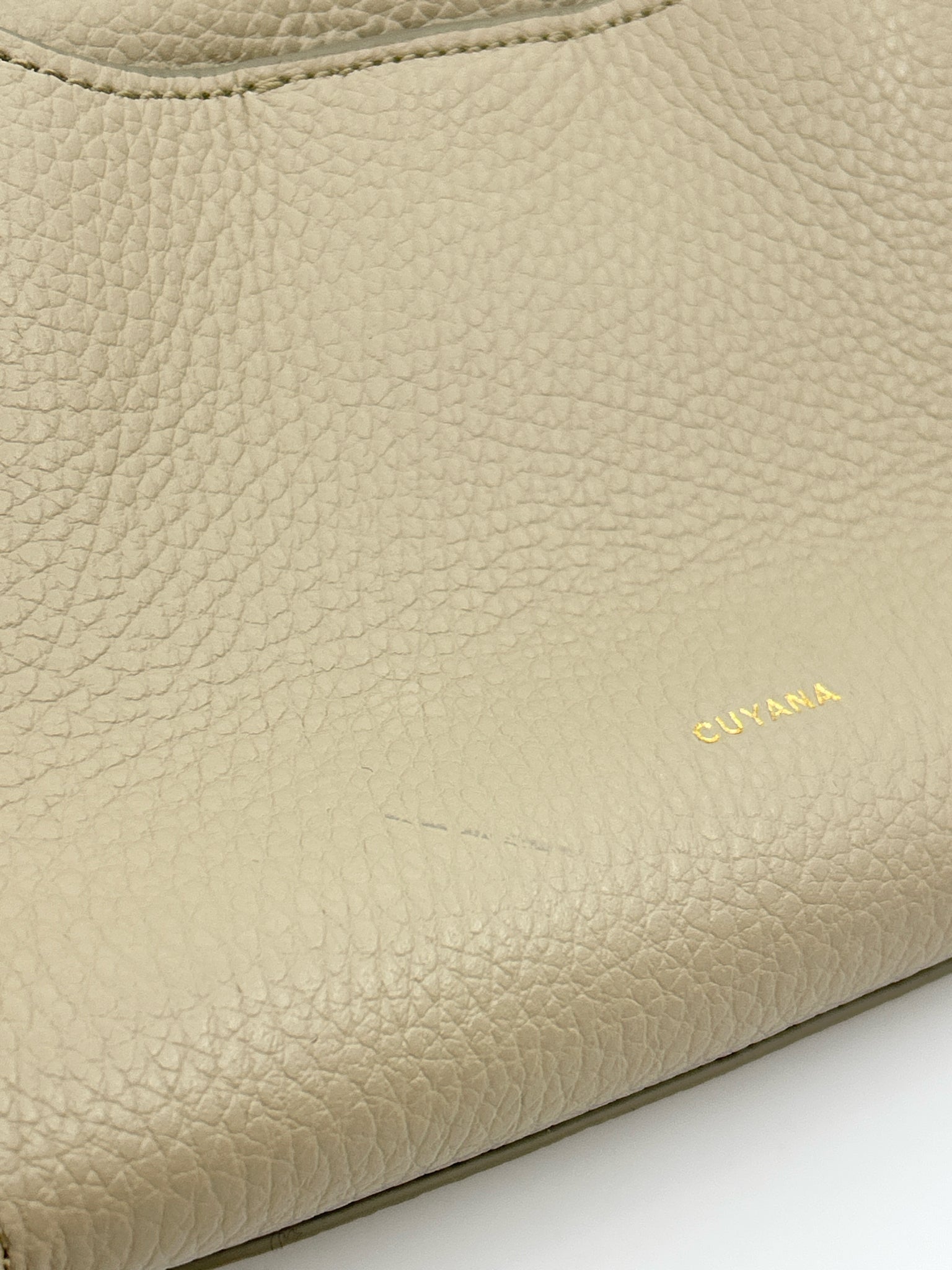 CUYANA Taupe Women Purse