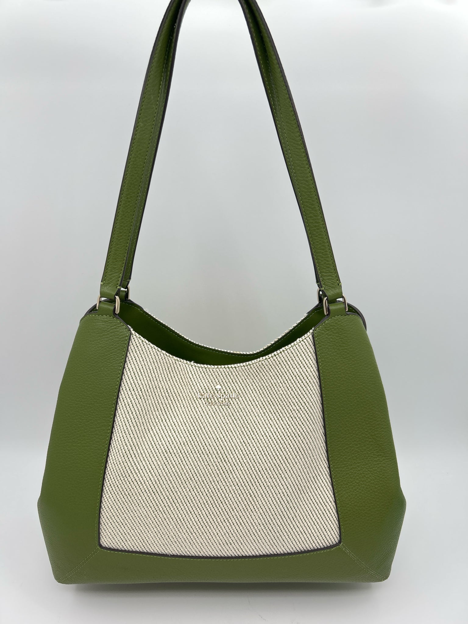 KATE SPADE GREEN AND WHITE Women Purse