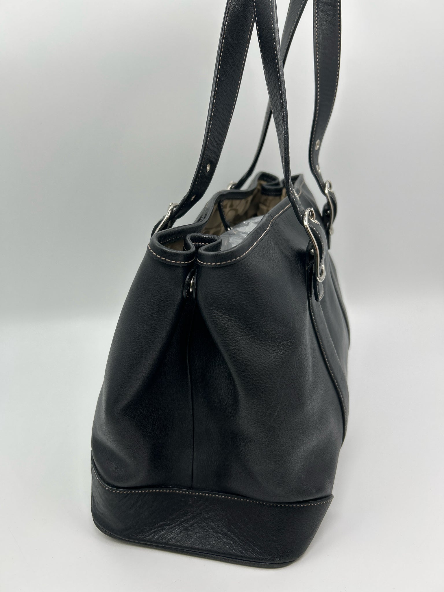 COACH Black Women Tote