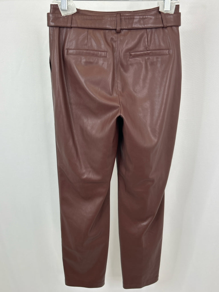 MNG by Mango Women Size 4 CHOCOLATE Pants