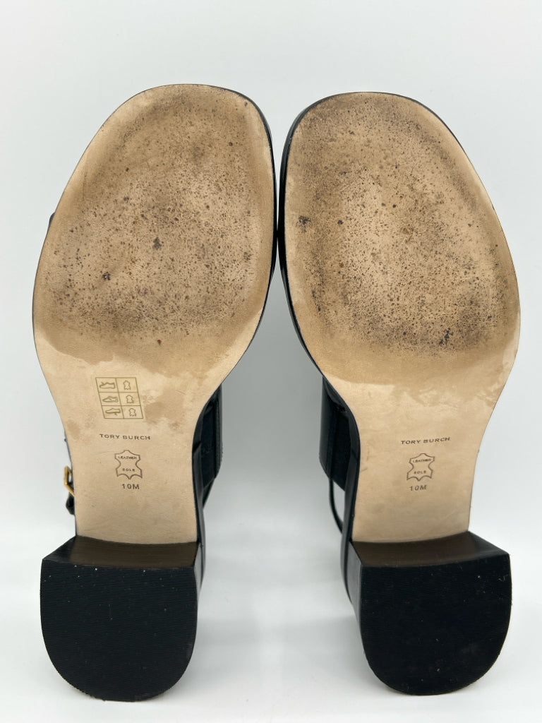 TORY BURCH Size 10M Black Women's Sandal